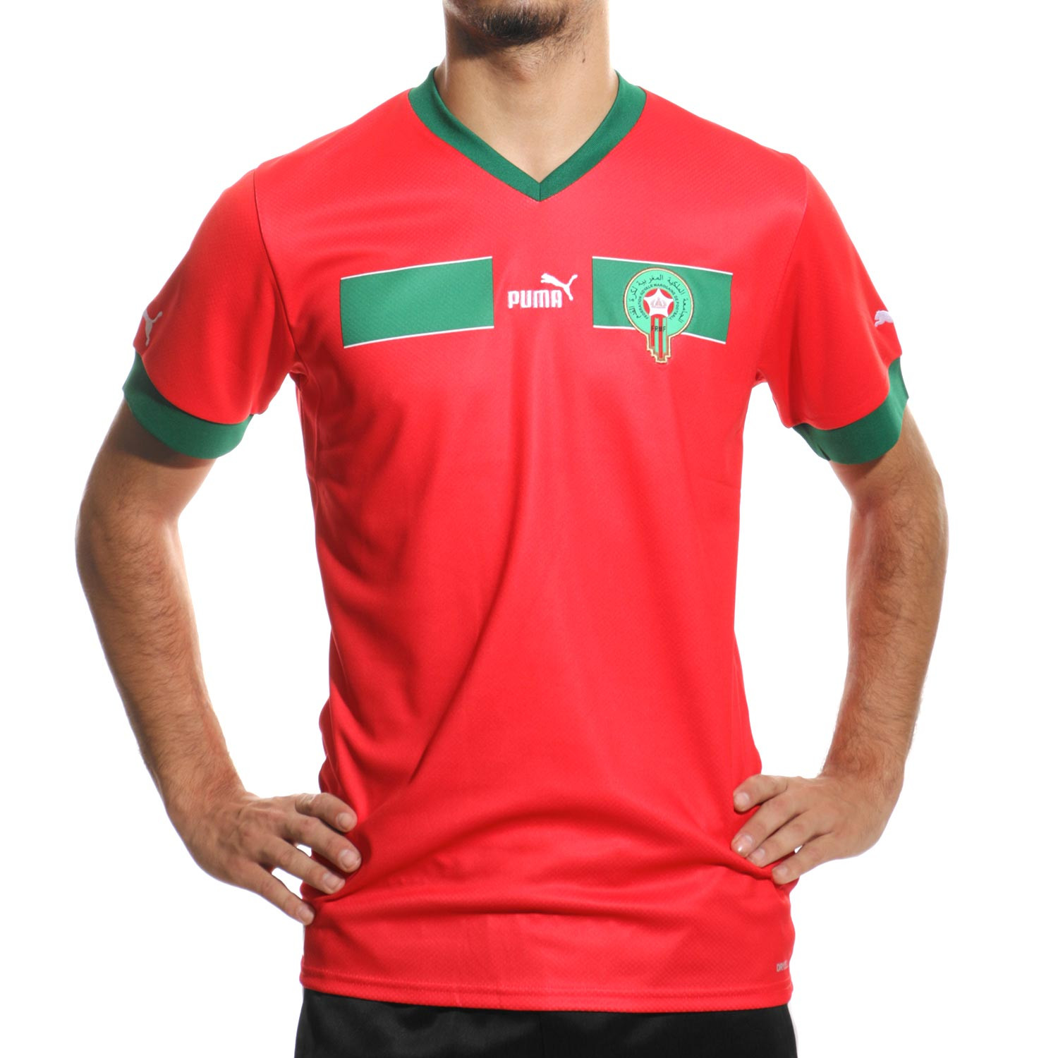 Generacion síndrome Simplemente desbordando Camiseta Puma Marruecos 2022 2023 roja | futbolmania