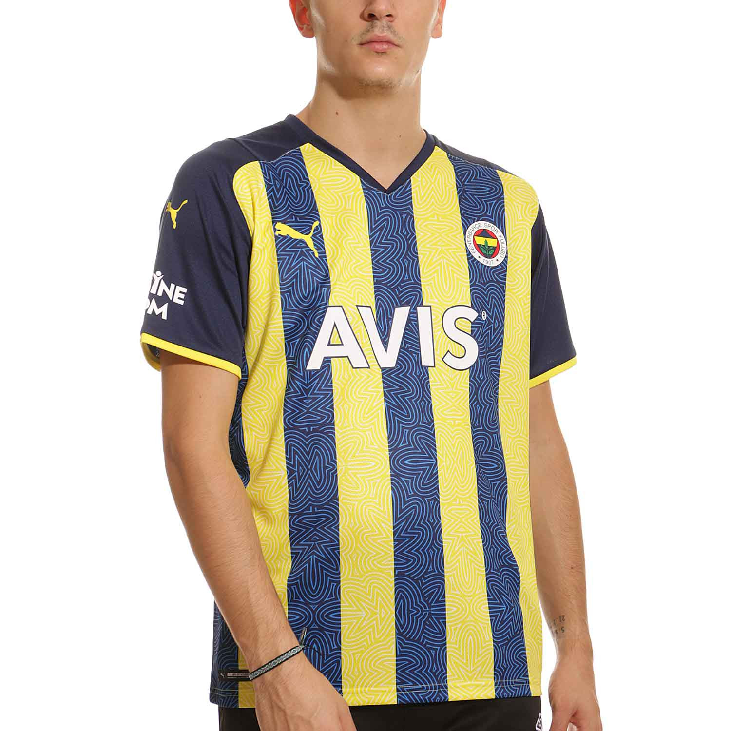 tipo Confrontar Piquete Camiseta Puma Fenerbahçe 2021 2022 azul | futbolmania