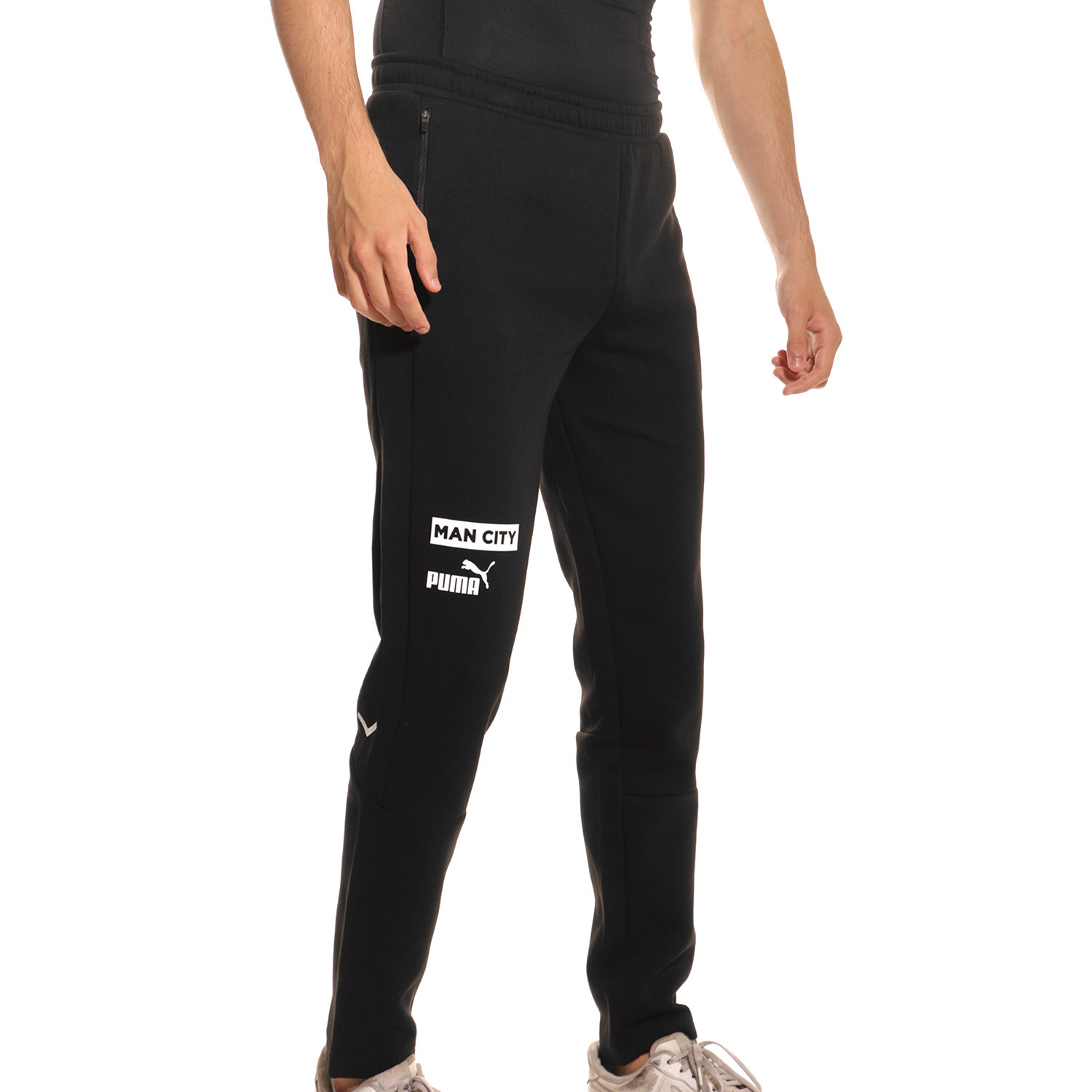 PUMA Pantalones de bolsillo Essentials para hombre Atlético Casual - Negro
