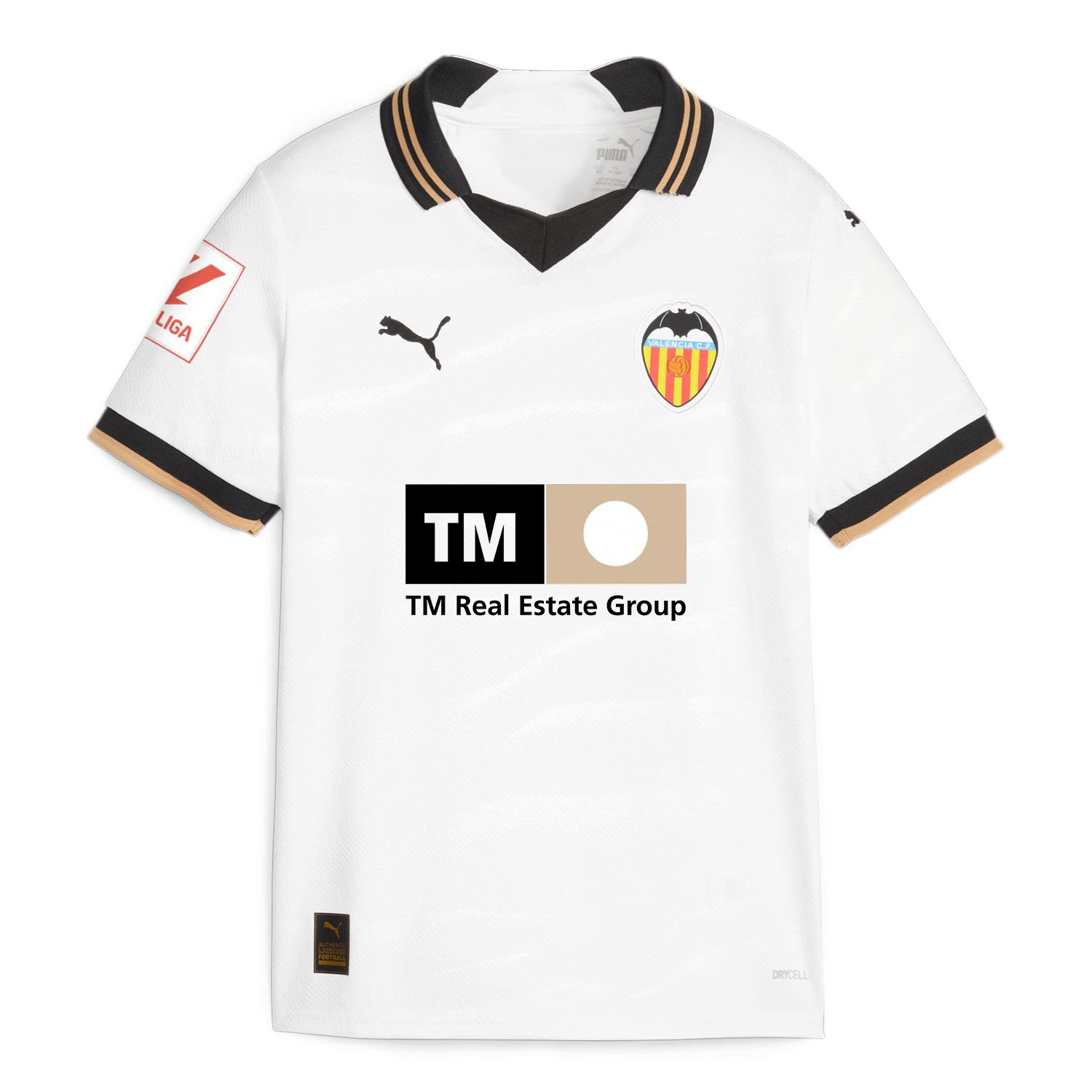 Camiseta Puma Valencia CF niño 2023 2024 blanca