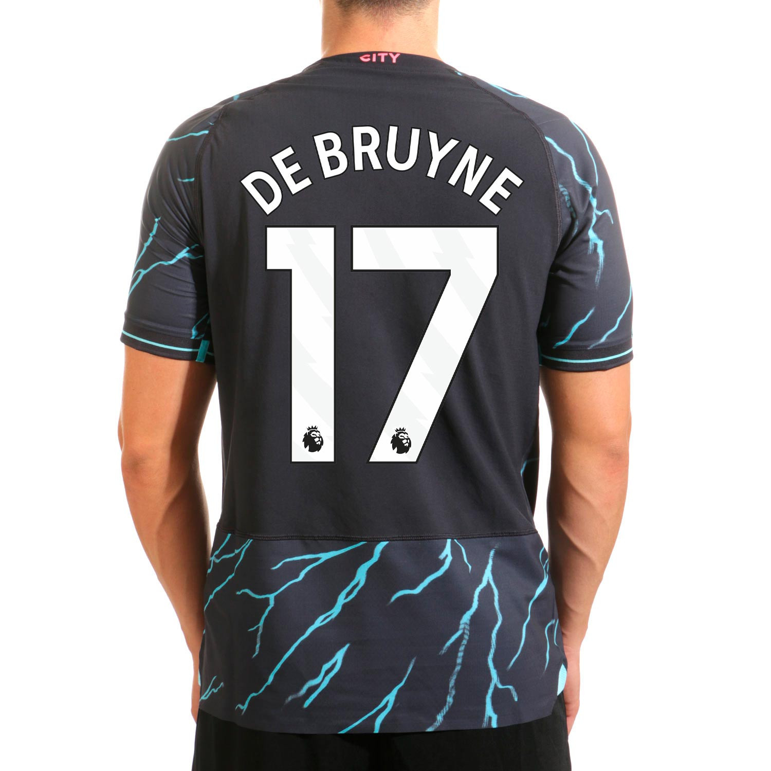 Camiseta PUMA de la 1ª equipación del Manchester City 2023-24 - Niños  dorsal De Bruyne 17