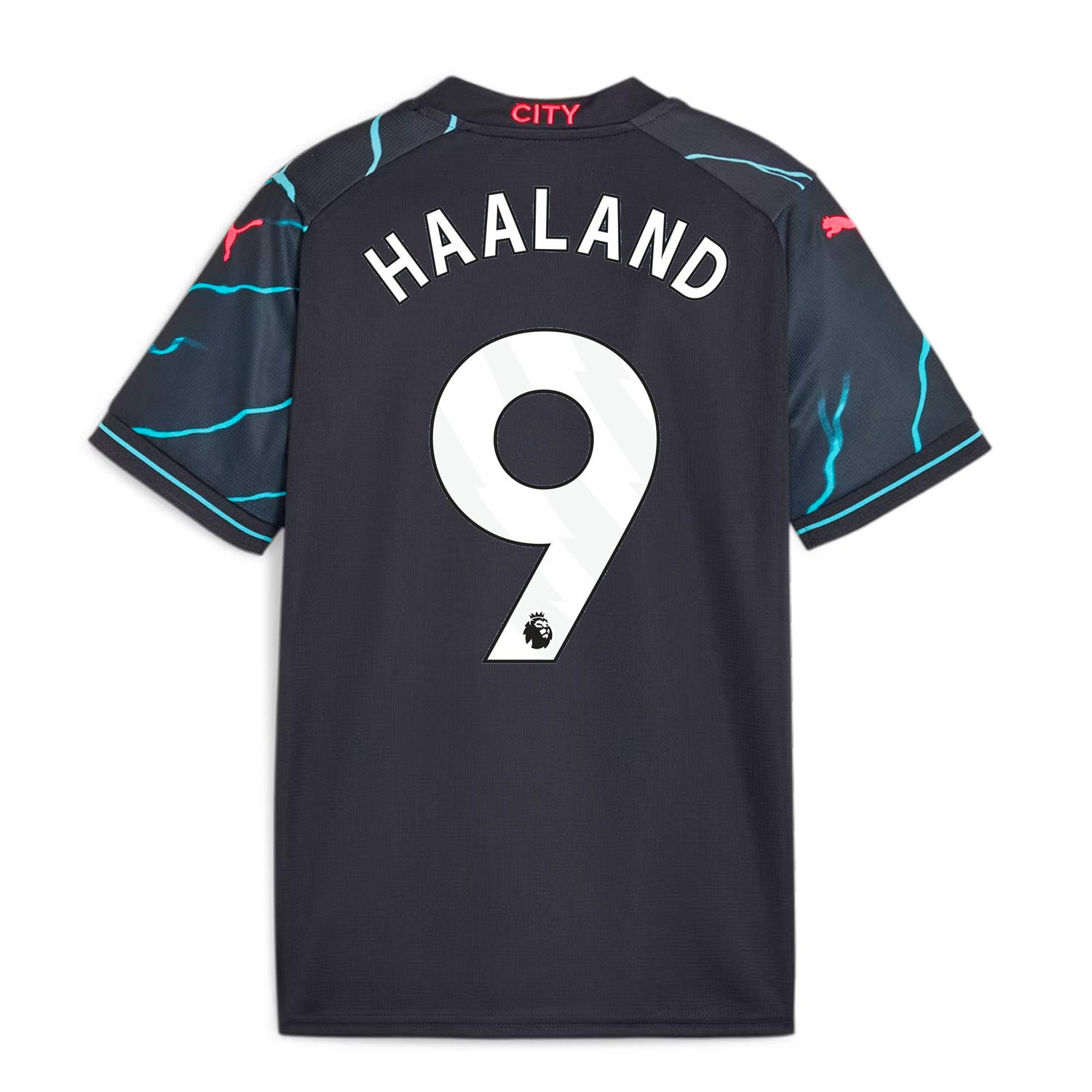 Conjunto de la 1ª equipación Manchester City 2022-23 - Niños dorsal Haaland  9