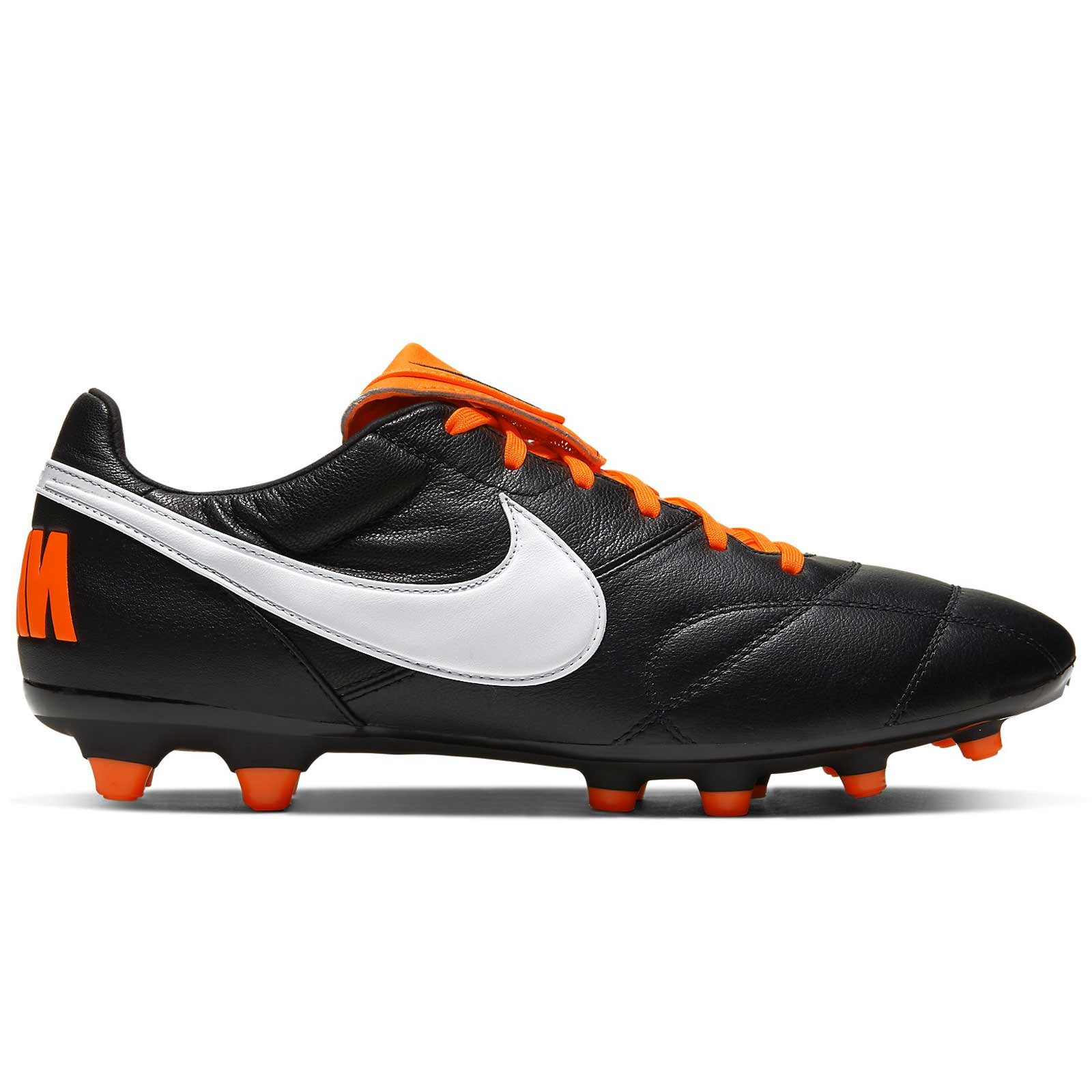 Botas Nike 2 FG negras y naranjas | futbolmania
