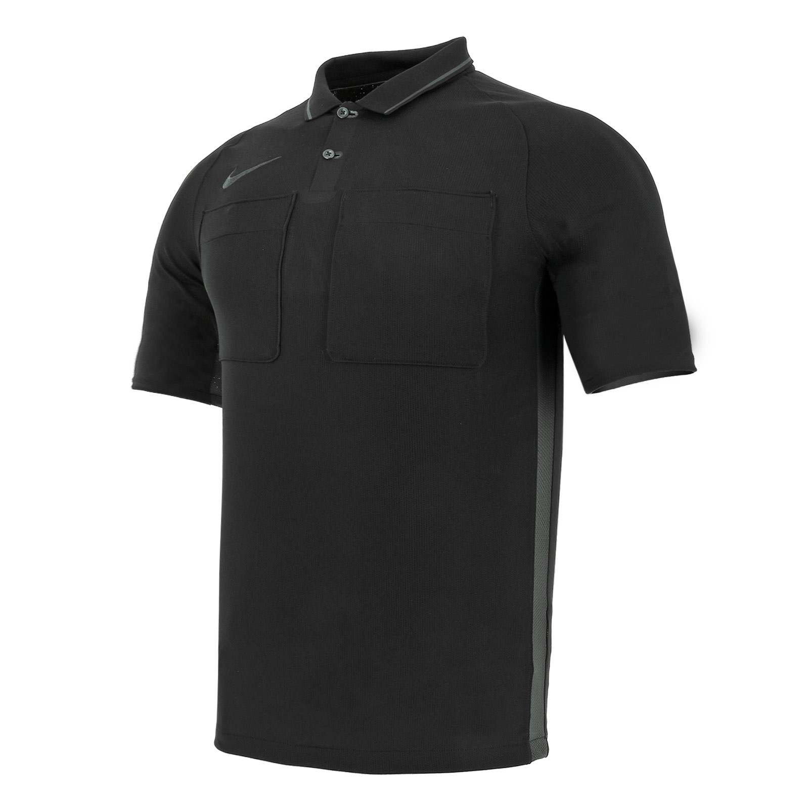 Soldado Ambiente Me preparé Camiseta árbitro Nike Referee negra | futbolmania