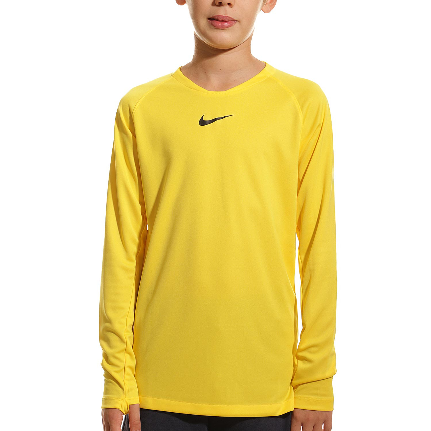 Correctamente mezclador daño Camiseta Nike Dri-Fit Park niño amarila | futbolmaniaKids