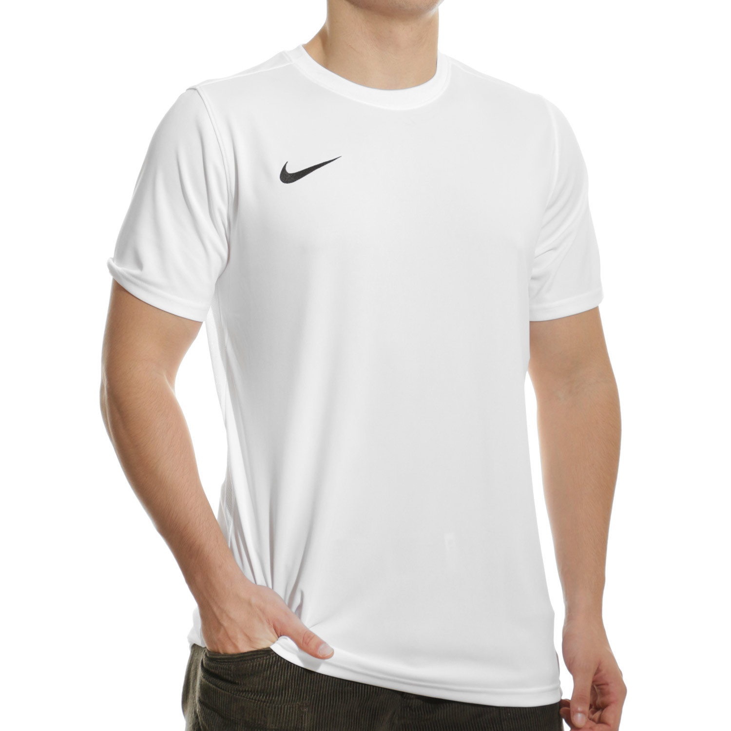 polilla Microbio electrodo Camiseta Nike Dri-Fit Park 7 blanca | futbolmania