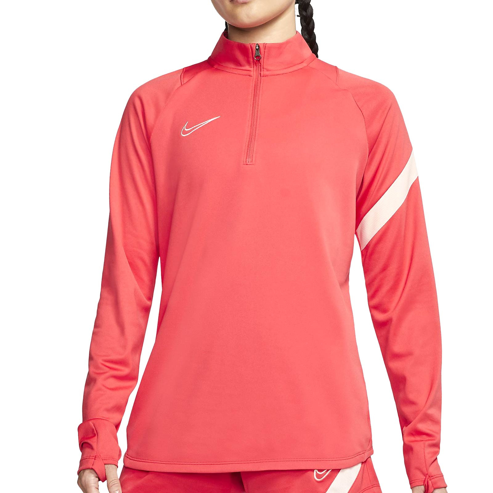 Sudadera Nike mujer Dry Academy Pro rosa | futbolmania