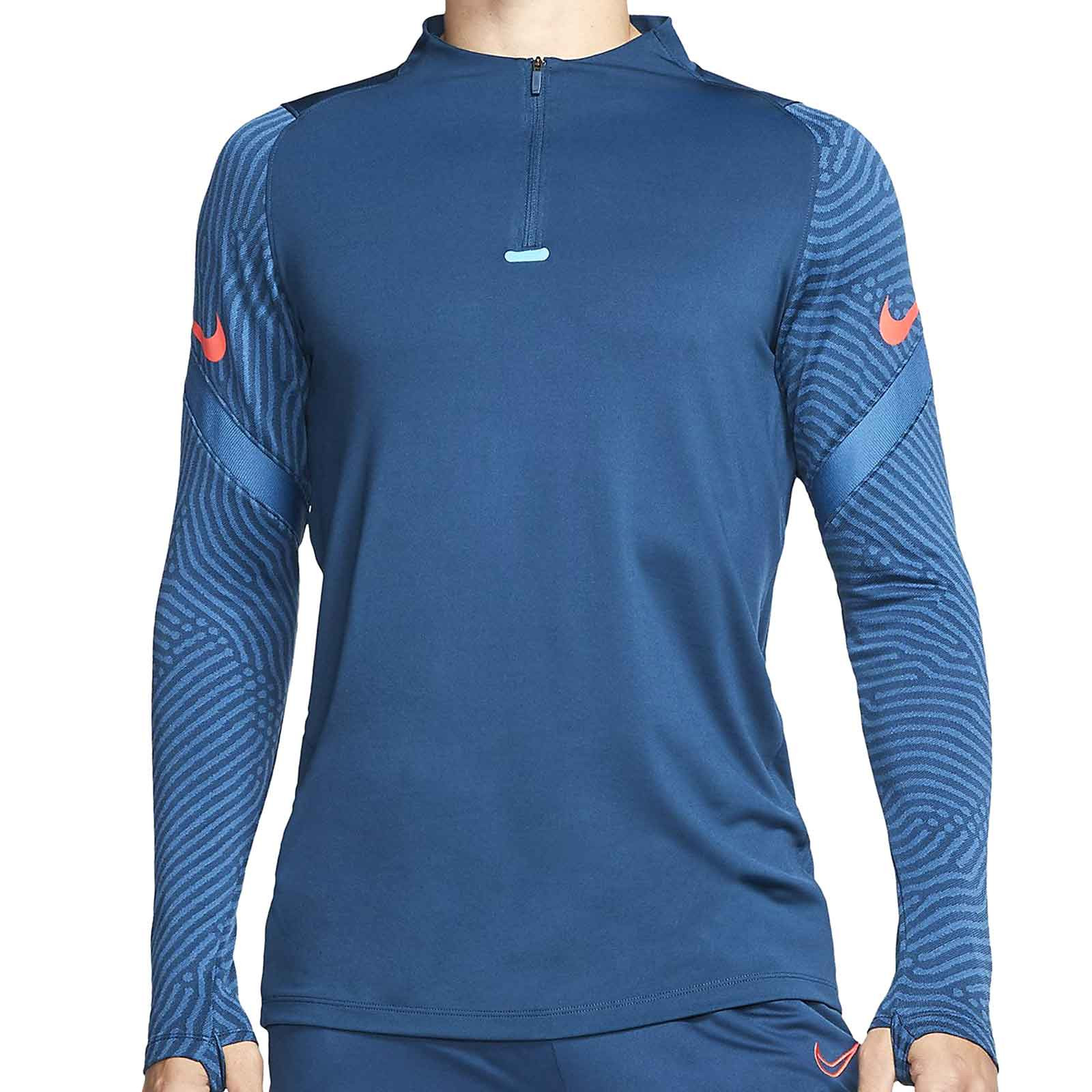 sudadera nike azul marino