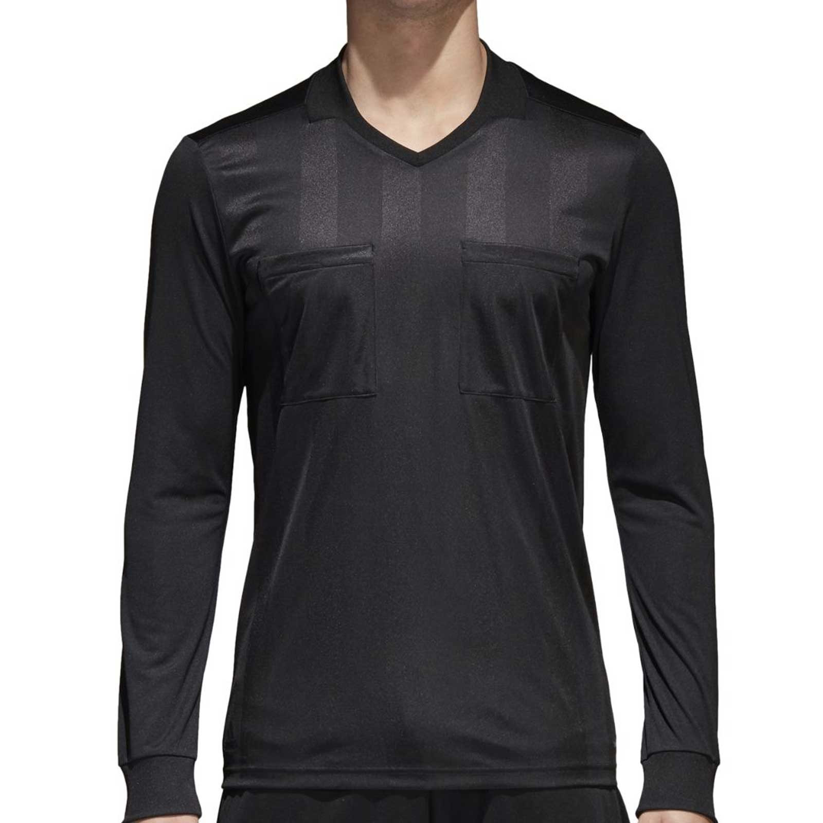 water elevation valley Camiseta manga larga adidas árbitro negra | futbolmania