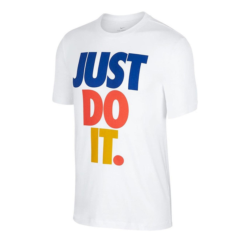 Camiseta Nike Sportswear Just Do It blanca | futbolmania