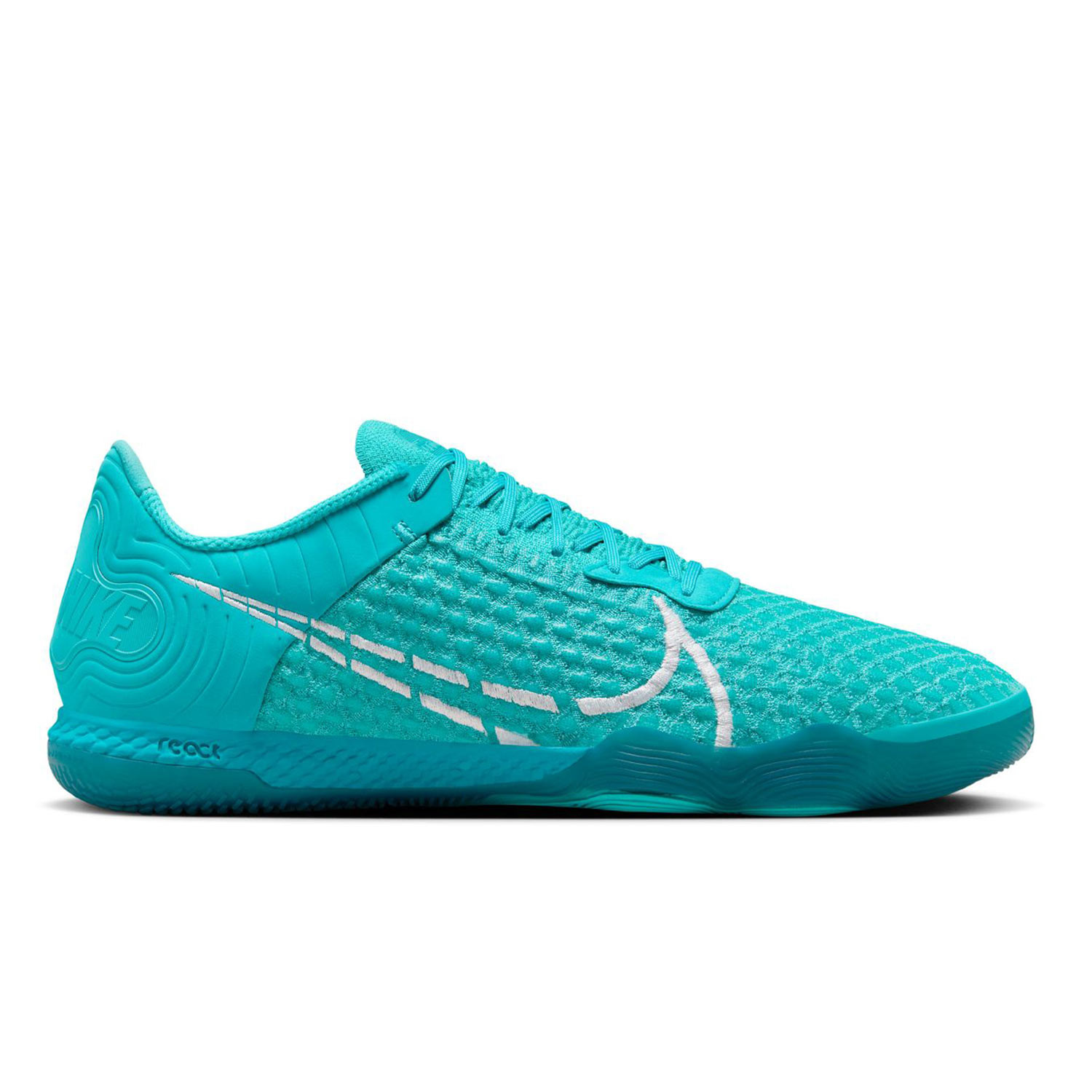 Zapatillas futbol sala React Gato turquesa