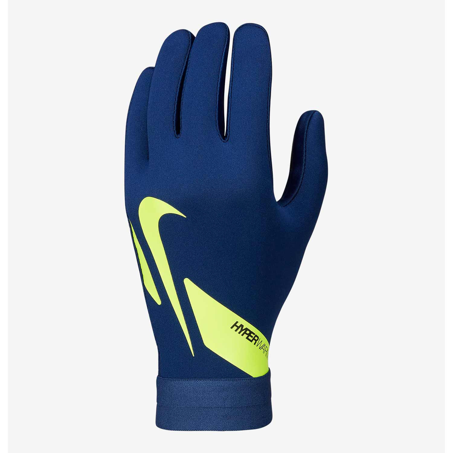 Guantes térmicos Nike Academy Hyperwarm azul y | futbolmania