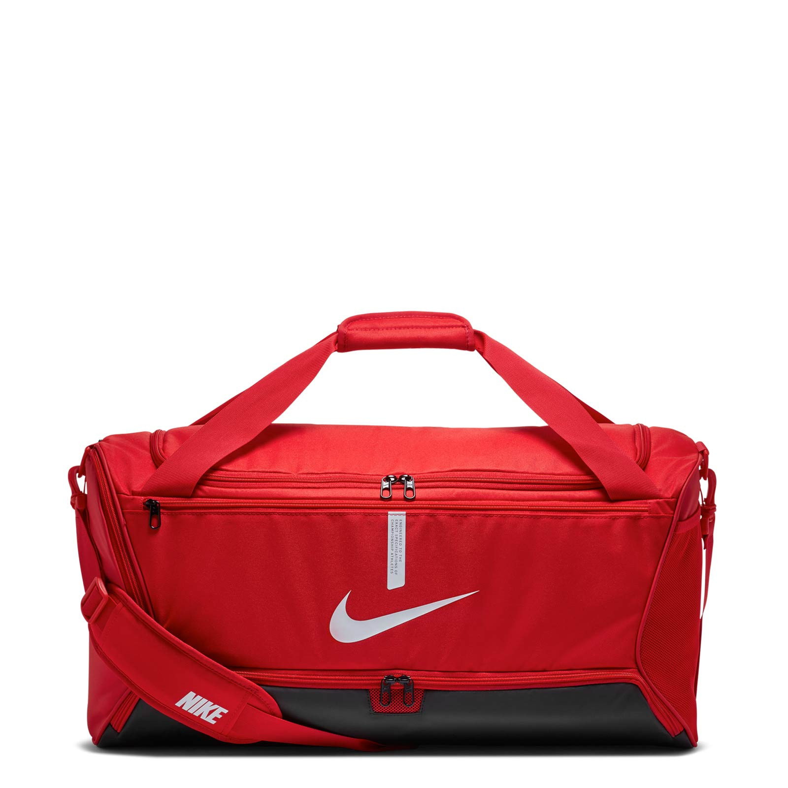 Bolsa de deporte Nike Academy Team mediana roja