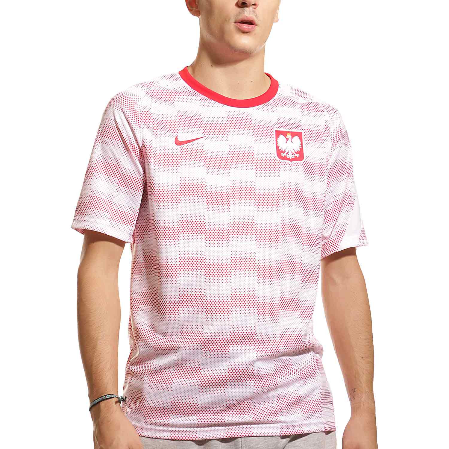 Camiseta Nike 2a Polonia 2022 2023 Dri-Fit Stadium roja