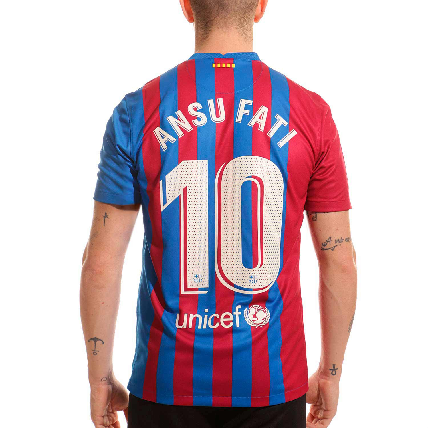 Víctor Lugar de la noche As Camiseta Nike Barcelona 2021 2022 Ansu Fati Stadium | futbolmania