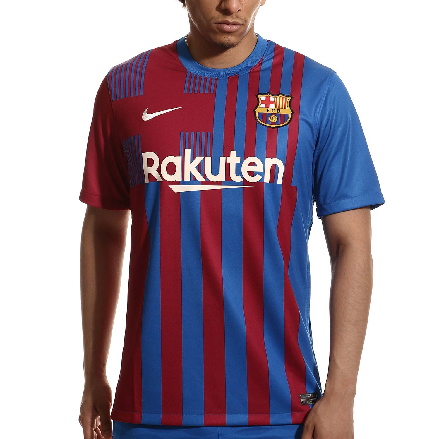 Mitones visitar A pie Camiseta Nike Barcelona 2021 2022 Dri-Fit Stadium | futbolmania