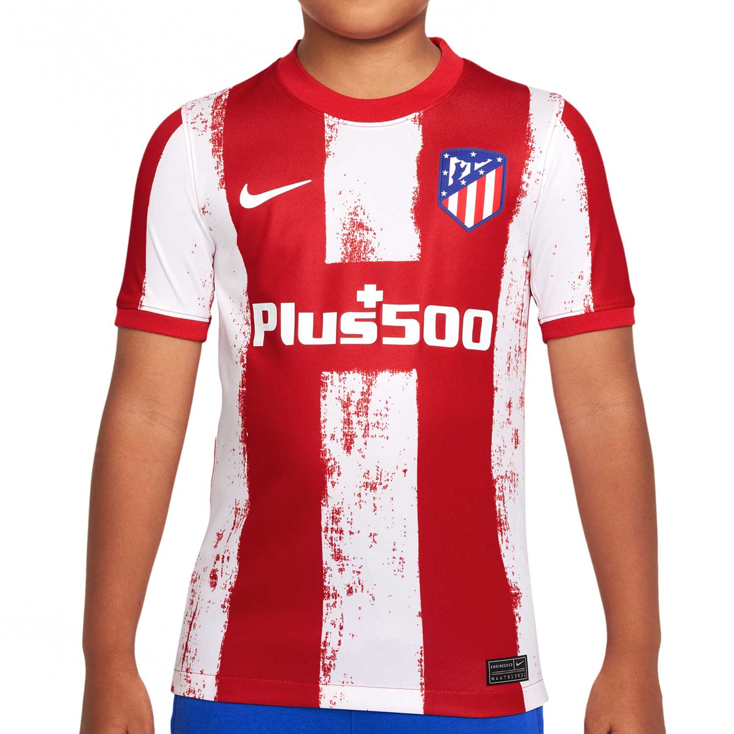 edificio el fin Condicional Camiseta Nike Atlético 2021 2022 niño Stadium | futbolmaniaKids