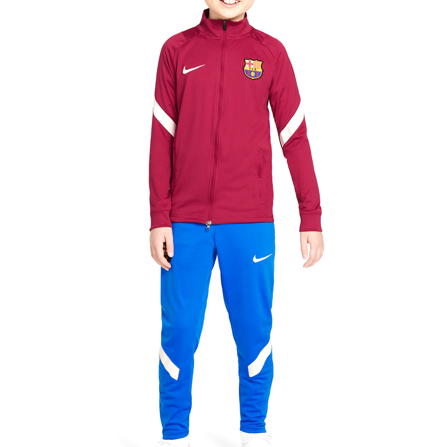 NIKE FÚTBOL Nike F.C. BARCELONA STRIKE - Pantalón de chándal hombre  blue/yellow/red - Private Sport Shop