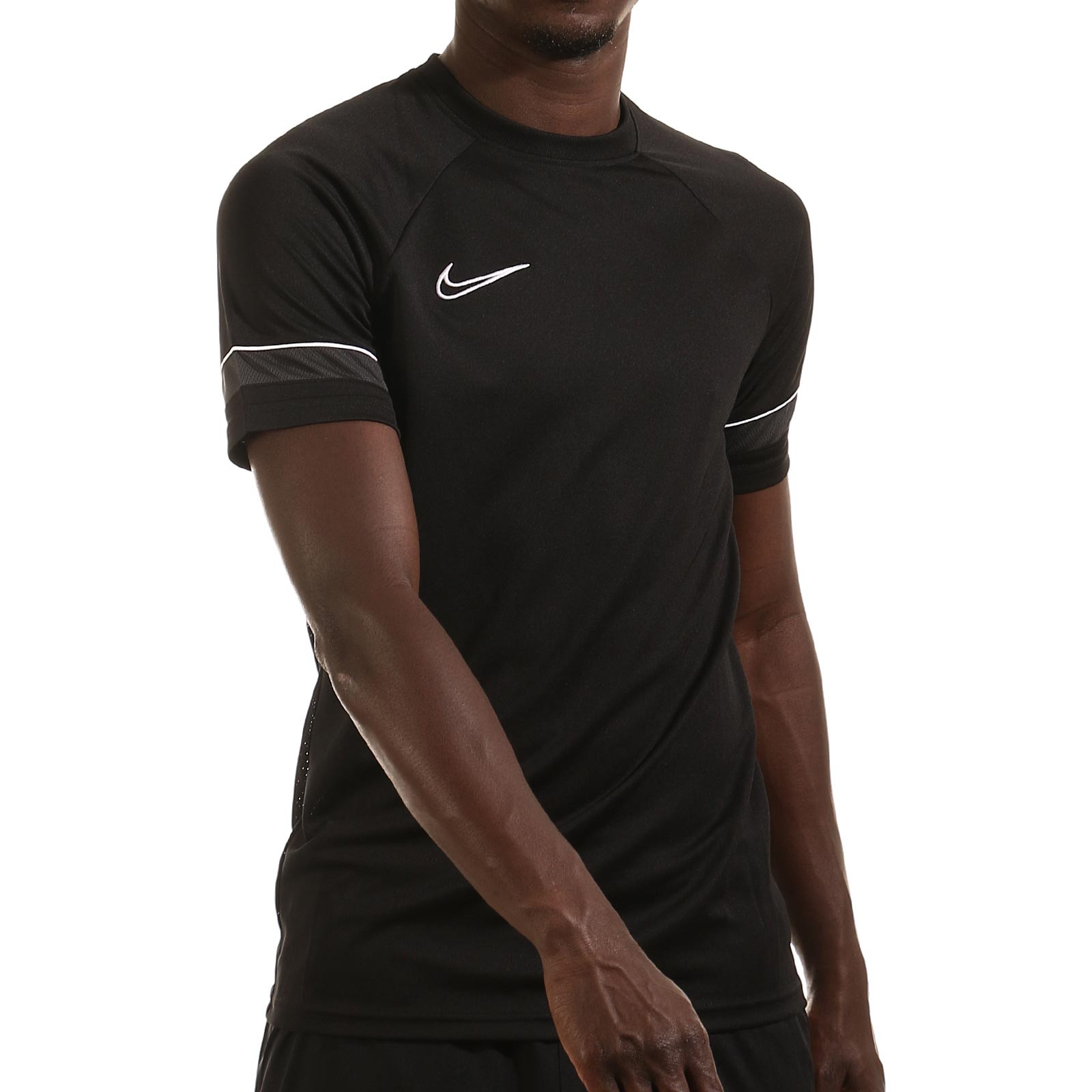 novato Terrible pestaña Camiseta Nike Dri-Fit Academy 21 negra | futbolmania