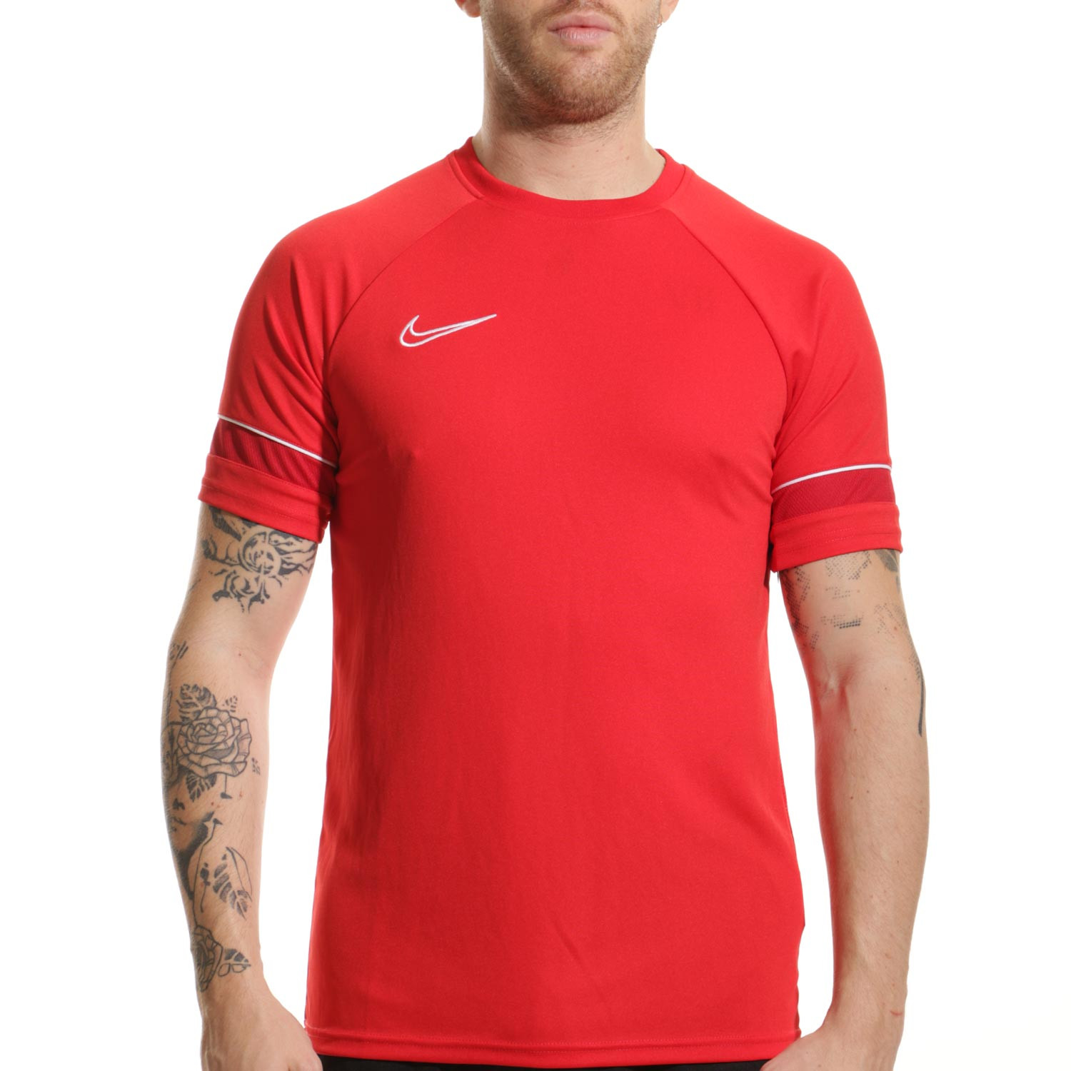 católico En riesgo importar Camiseta Nike Dri-Fit Academy 21 roja | futbolmania