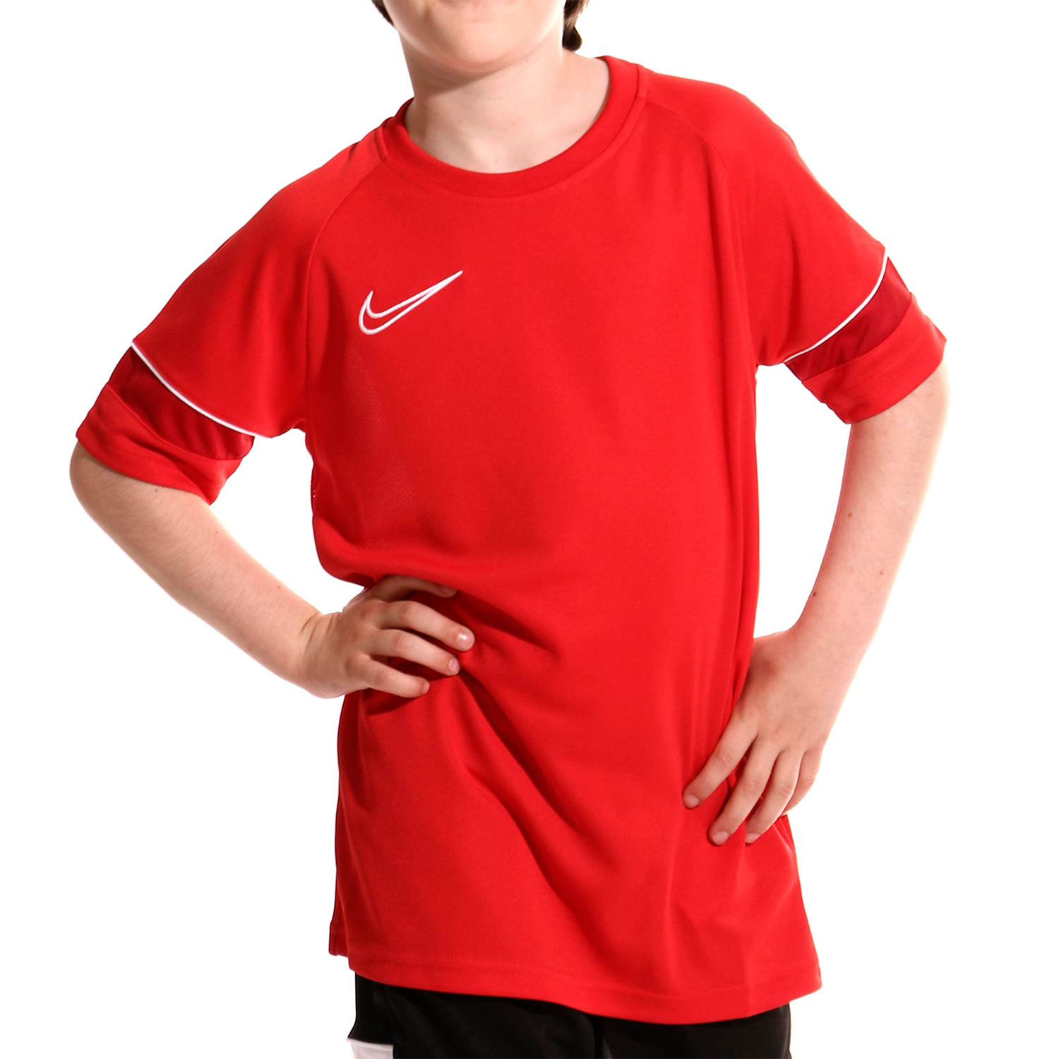 Impotencia mar Mediterráneo legal Camiseta Nike Dri-Fit Academy 21 niño roja | futbolmaniaKids