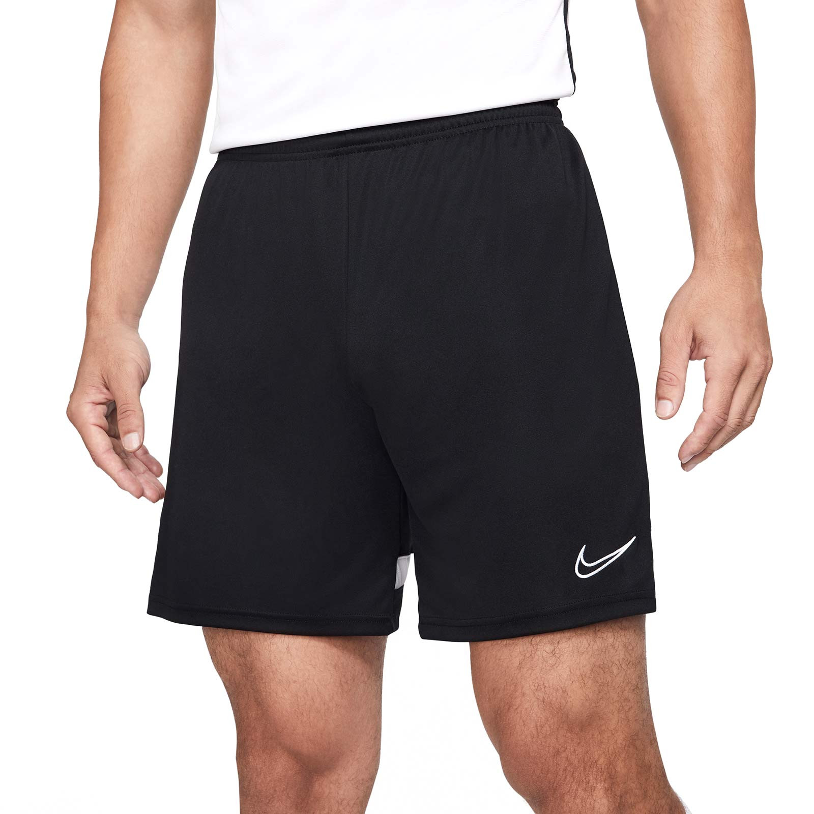 Nike Performance DRY FIT SHORT - Pantalón corto de deporte -  white/black/blanco 