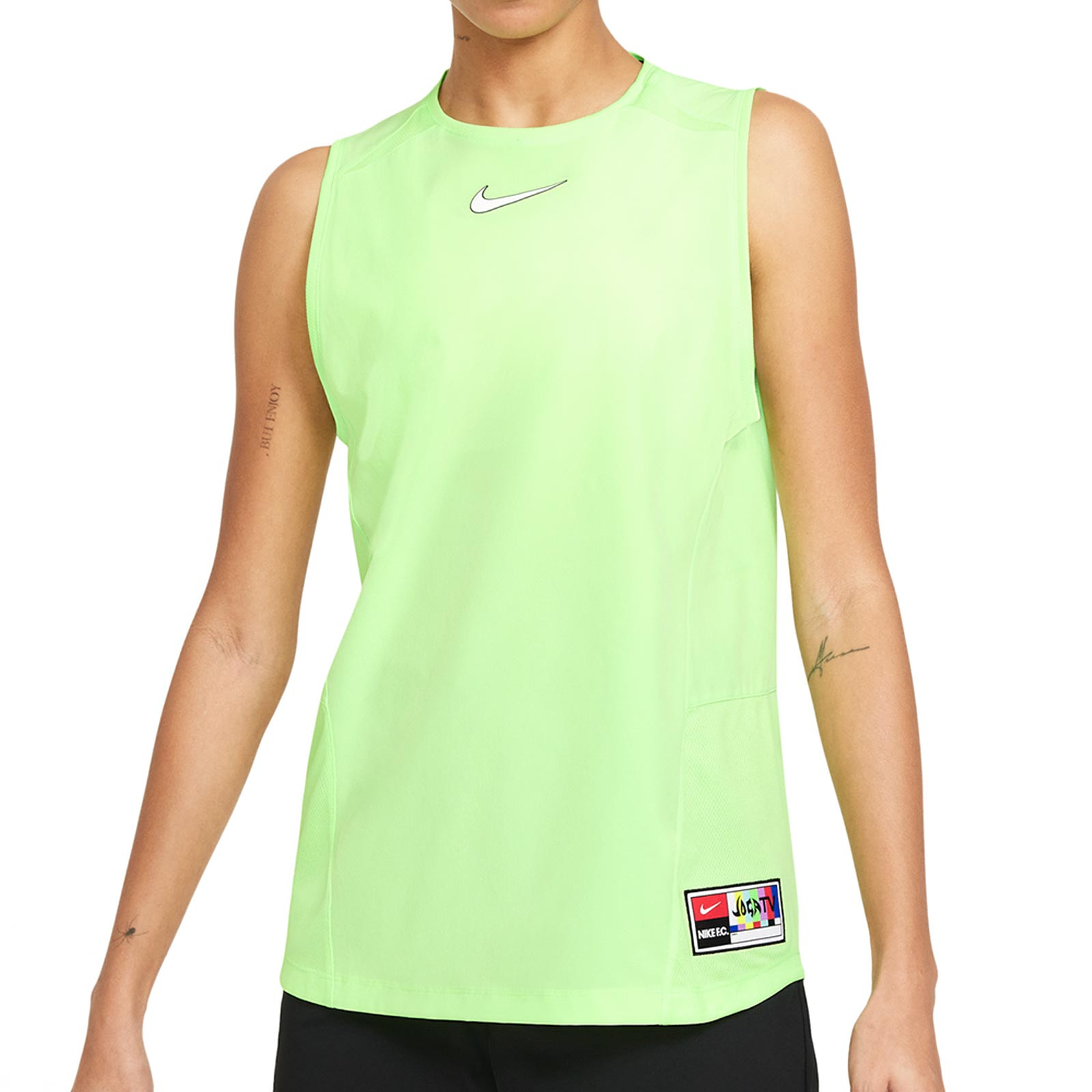 norte Deslumbrante espontáneo Camiseta tirantes Nike FC Dri-Fit mujer | futbolmania