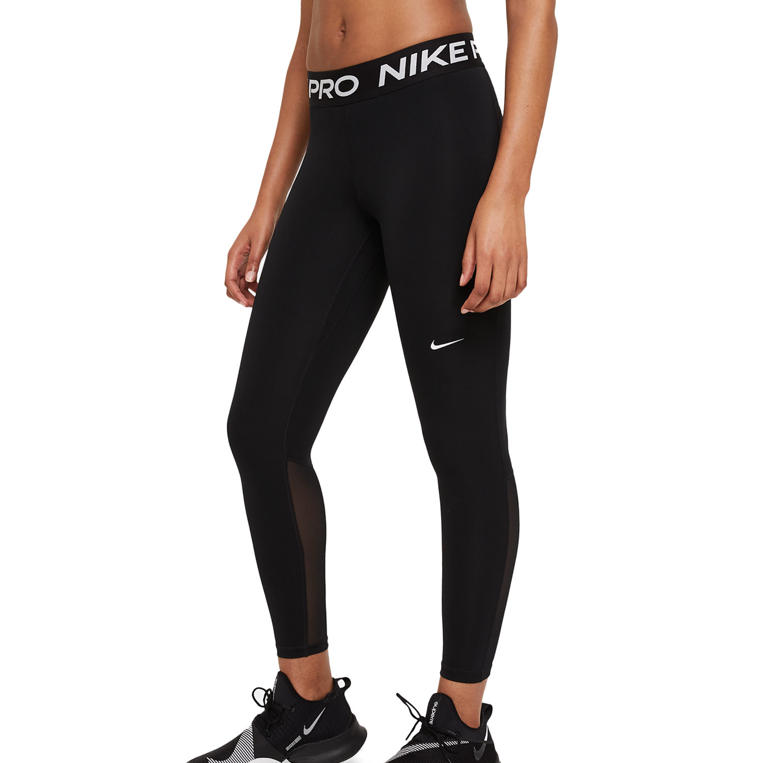 perdón realimentación pantalla Mallas largas Nike Pro 365 mujer de color negro | futbolmania