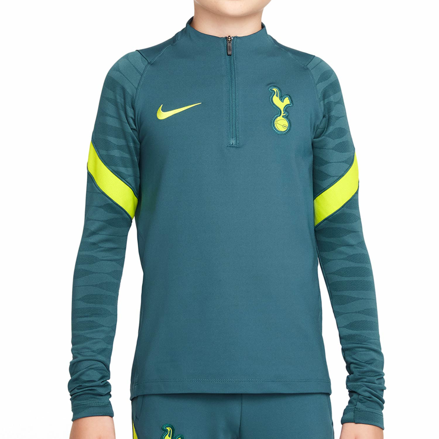 Materialismo Albany De confianza Sudadera Nike Tottenham entreno niño Strike UCL verde |futbolmaniaKids