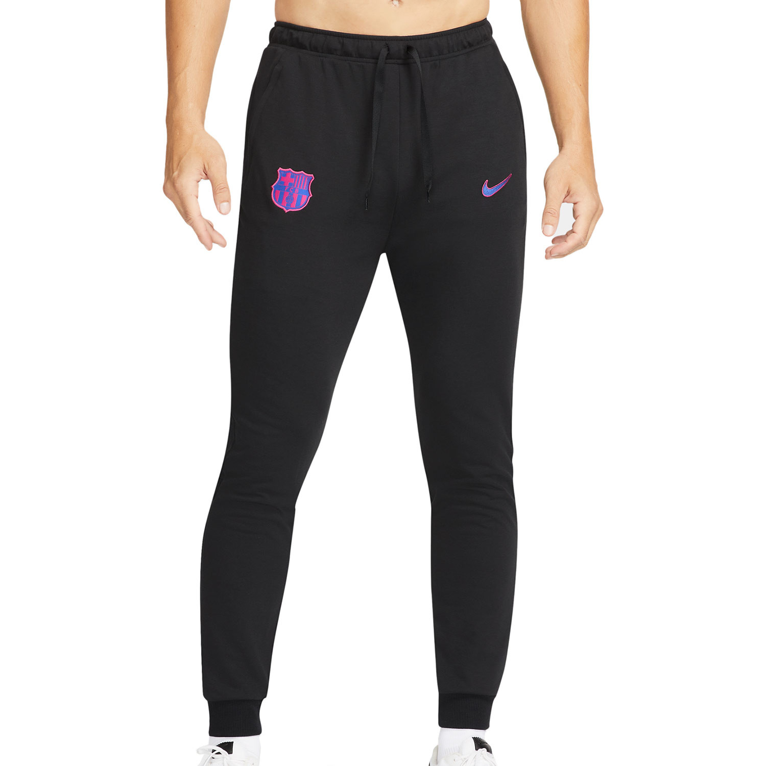 Por favor mira Sociable Sudor Pantalón Nike Barcelona Travel Fleece UCL negro | futbolmania