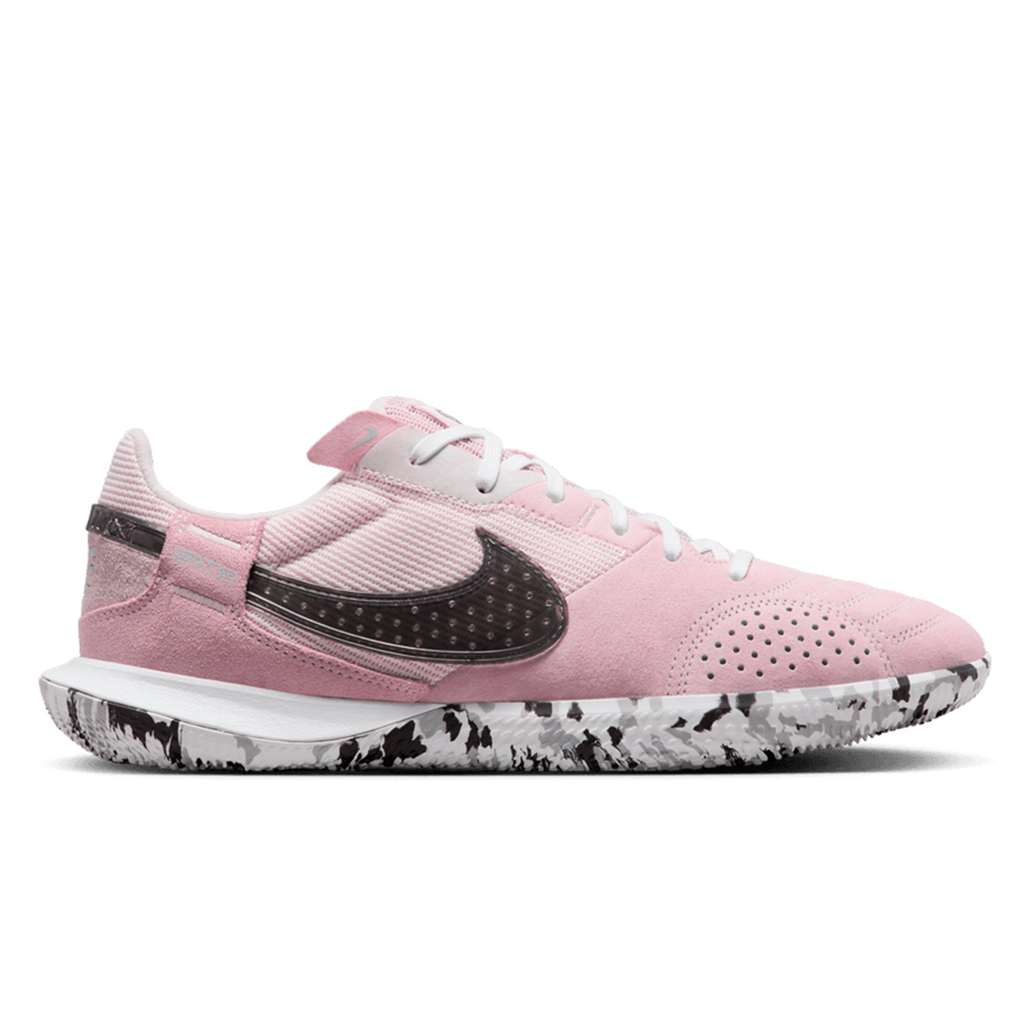 Zapatillas de fútbol sala IC en color blanco y rosa - Consigue las