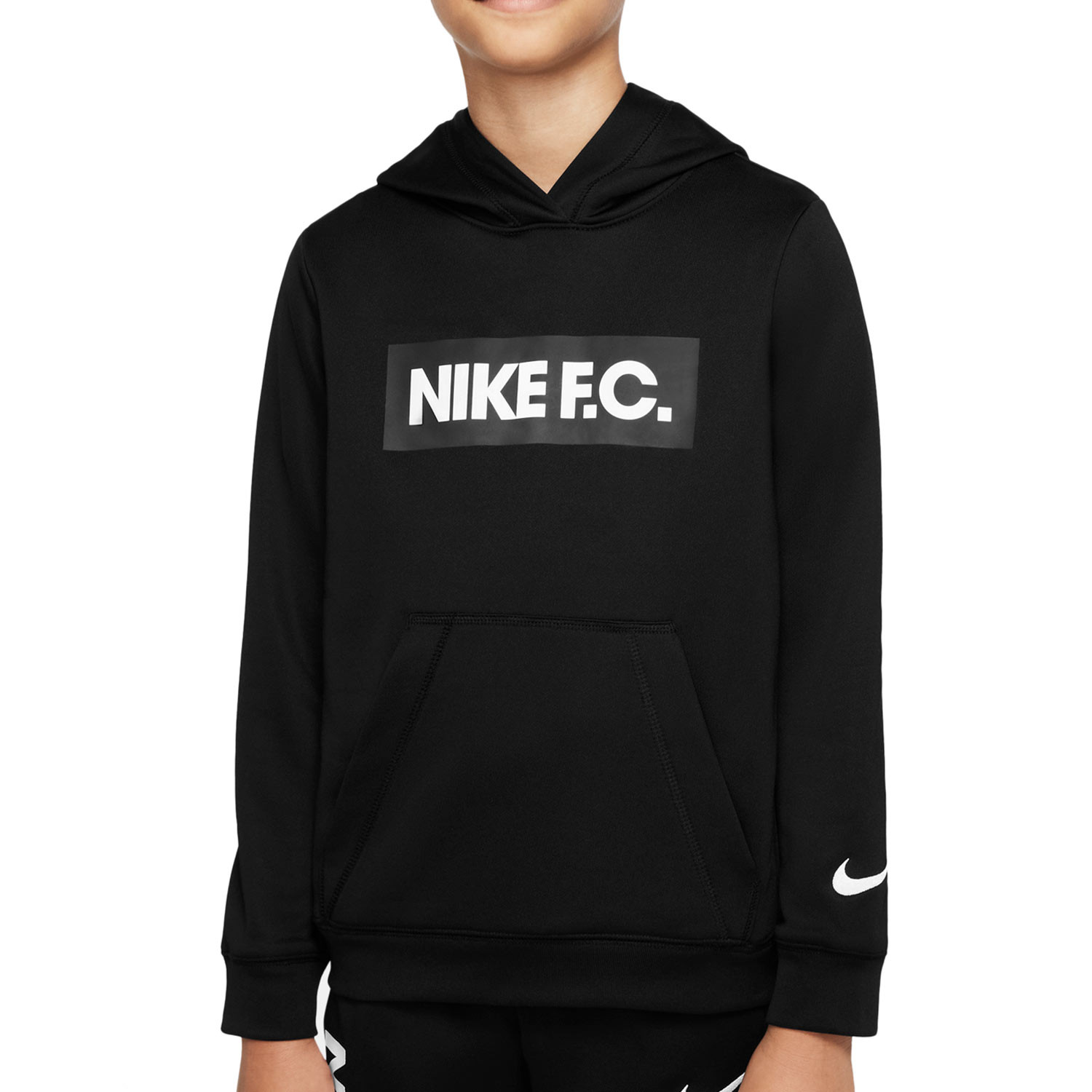 Sudadera nike negra niño discount