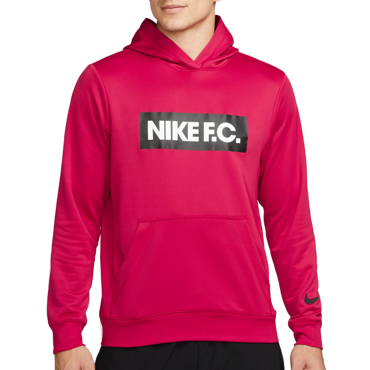 Sudadera Nike FC Dri-Fit Hoodie granate |