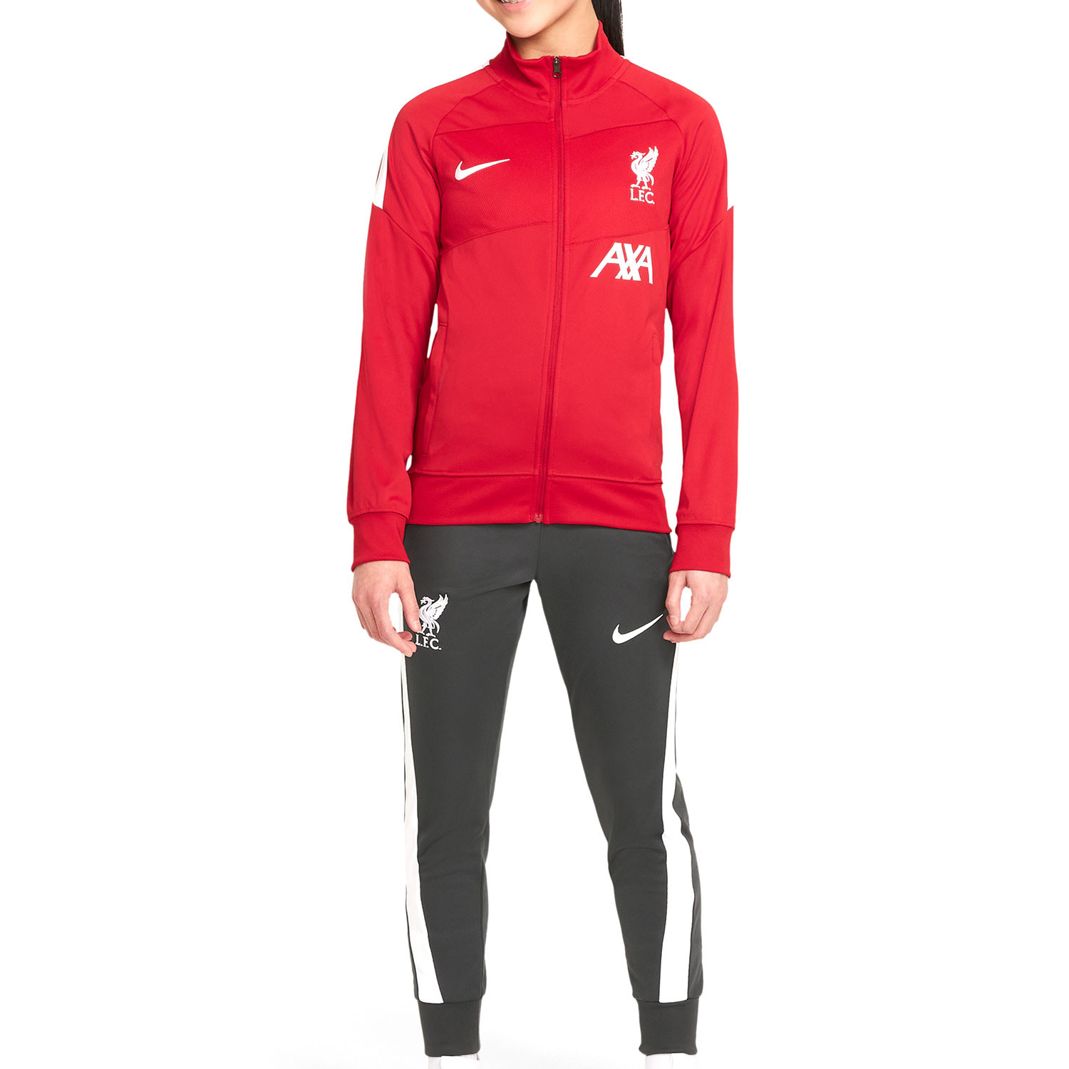 Chándal Nike Liverpool Academy Pro rojo gris futbolmaniaKids