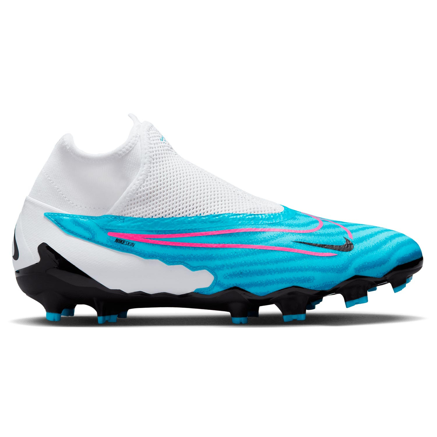 Botas Nike Phantom GX Pro DF FG azules celeste | futbolmania