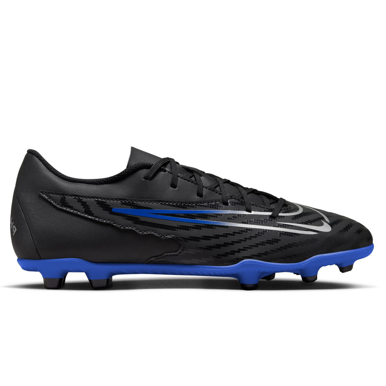 Botas futbol Nike Phantom GX Club FG MG negro azul futbolmania