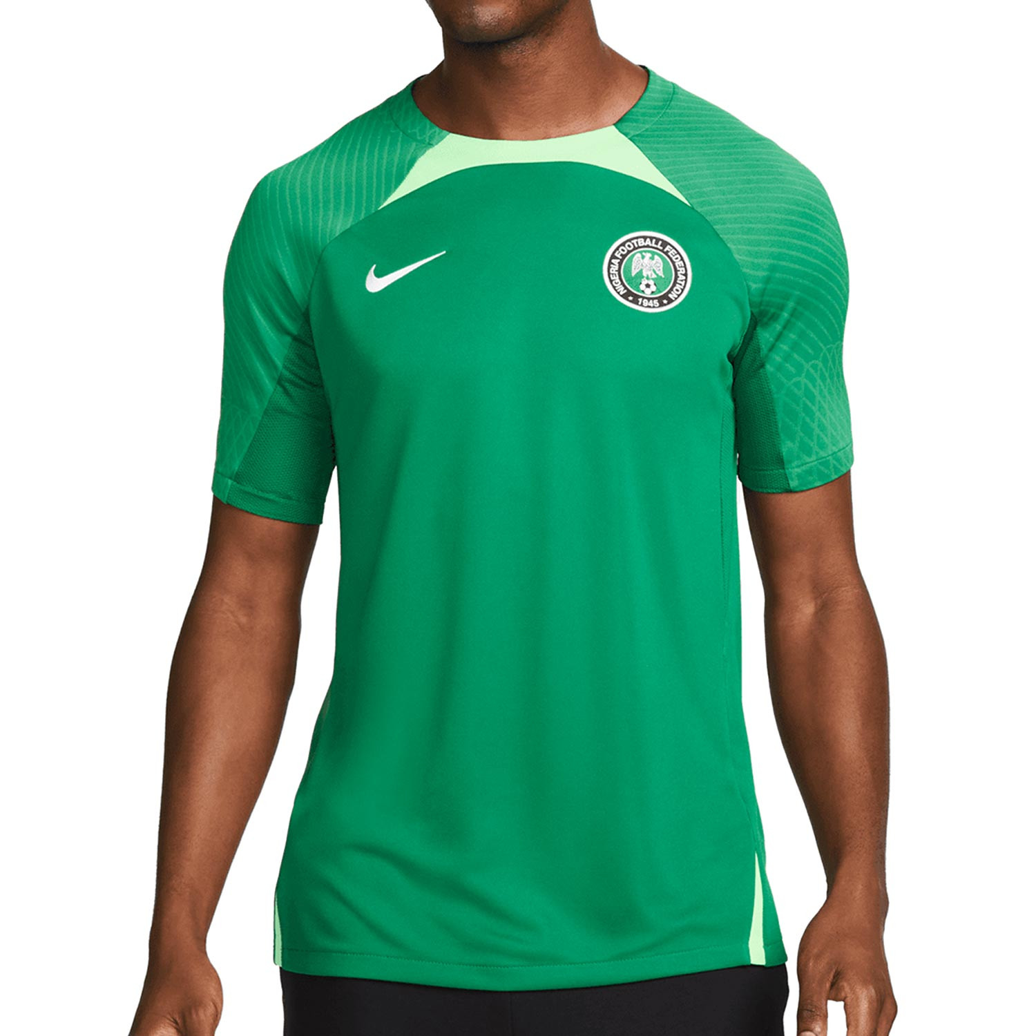 simultáneo al exilio digestión Camiseta Nike Nigeria entrenamiento Dri-Fit Strike | futbolmania