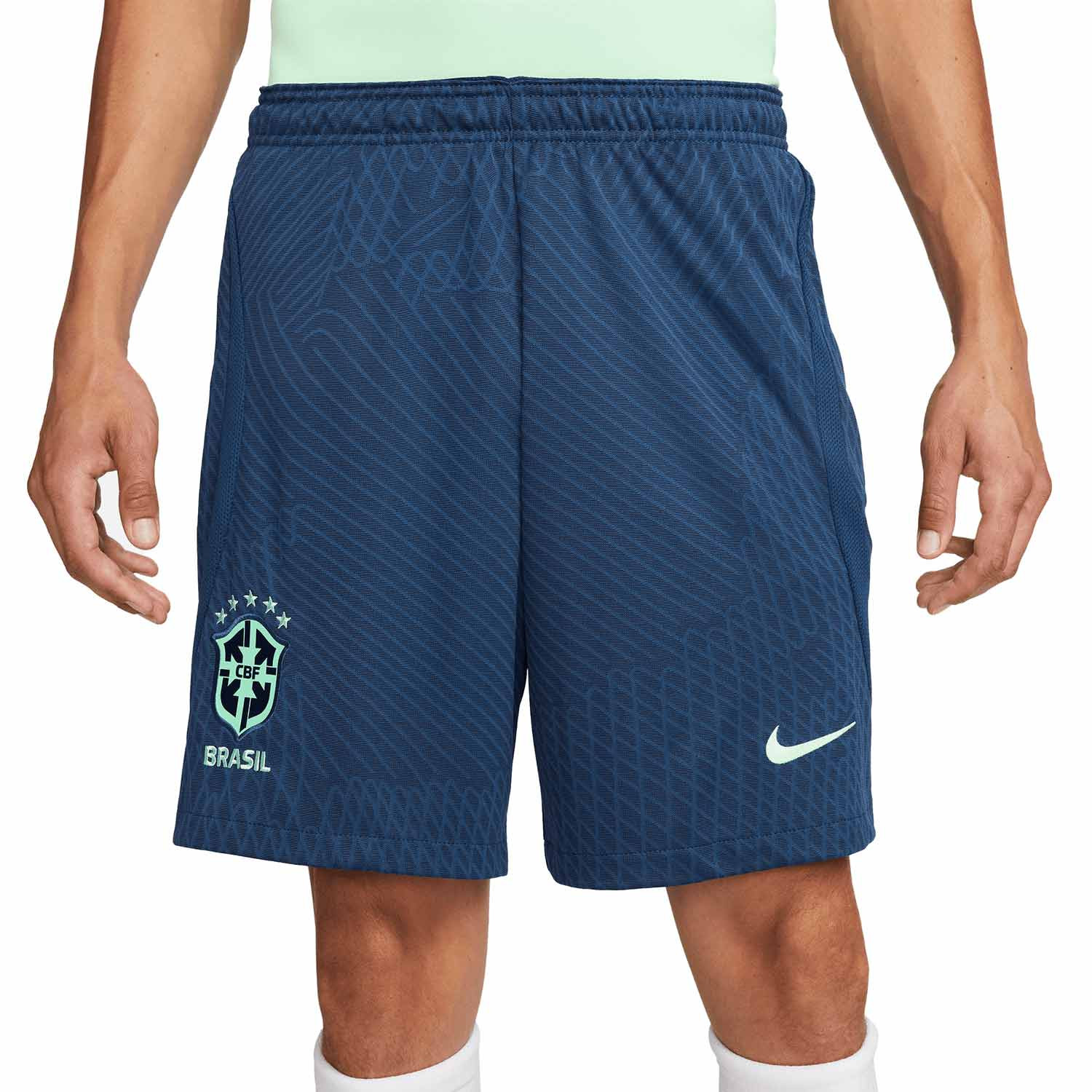 Camiseta Nike 2a Brasil Neymar Jr 2022 2023 Dri-Fit ADV Match azul