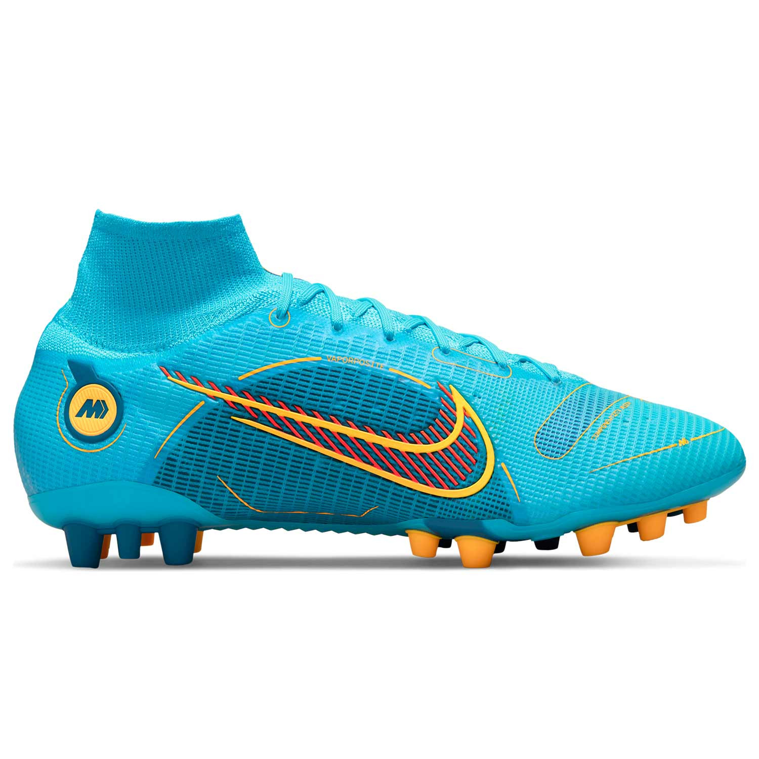 Formación velocidad Portavoz Botas fútbol Nike Mercurial Superfly 8 Elite AG azules | futbolmania
