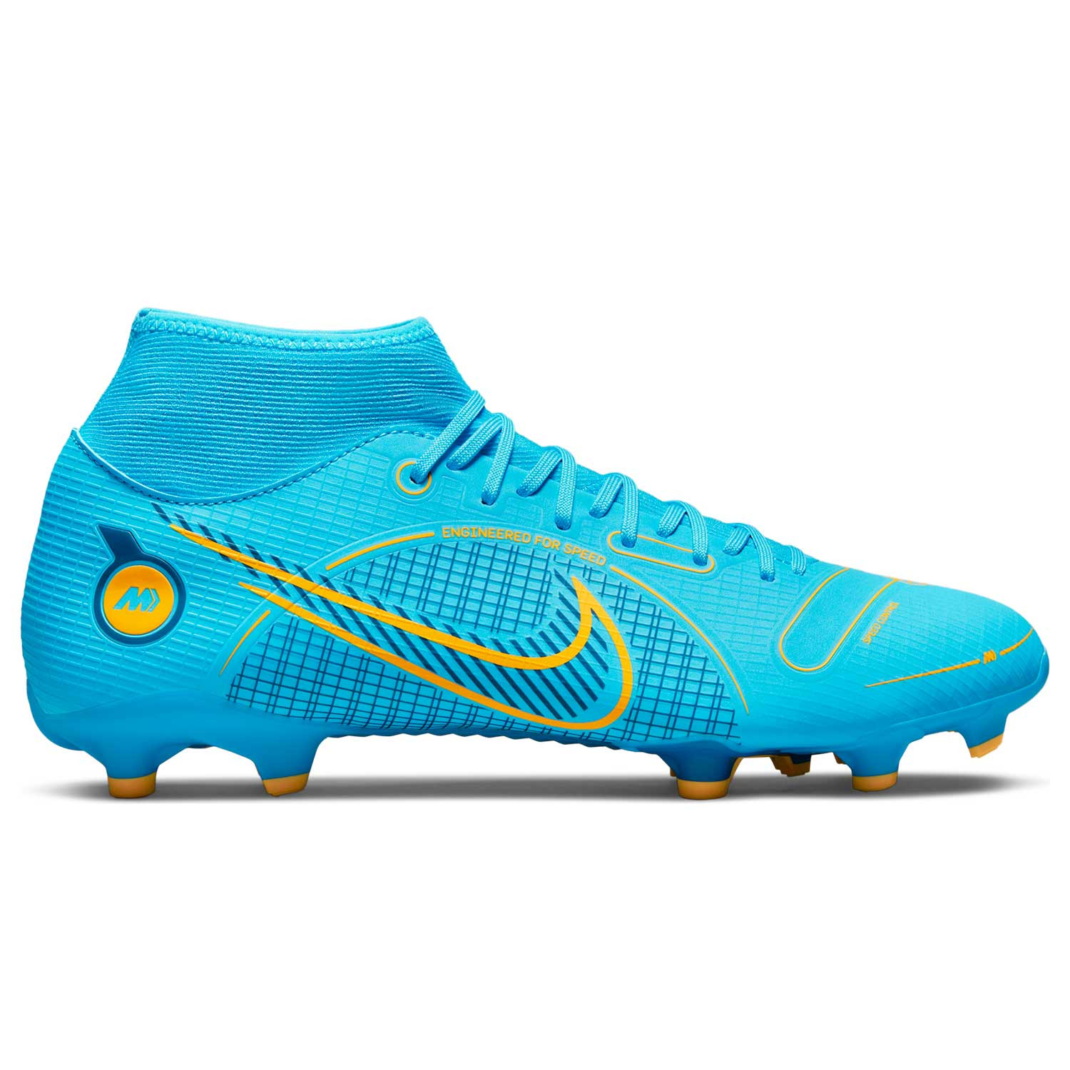 Botas Nike Mercurial Superfly 8 Academy azules | futbolmania