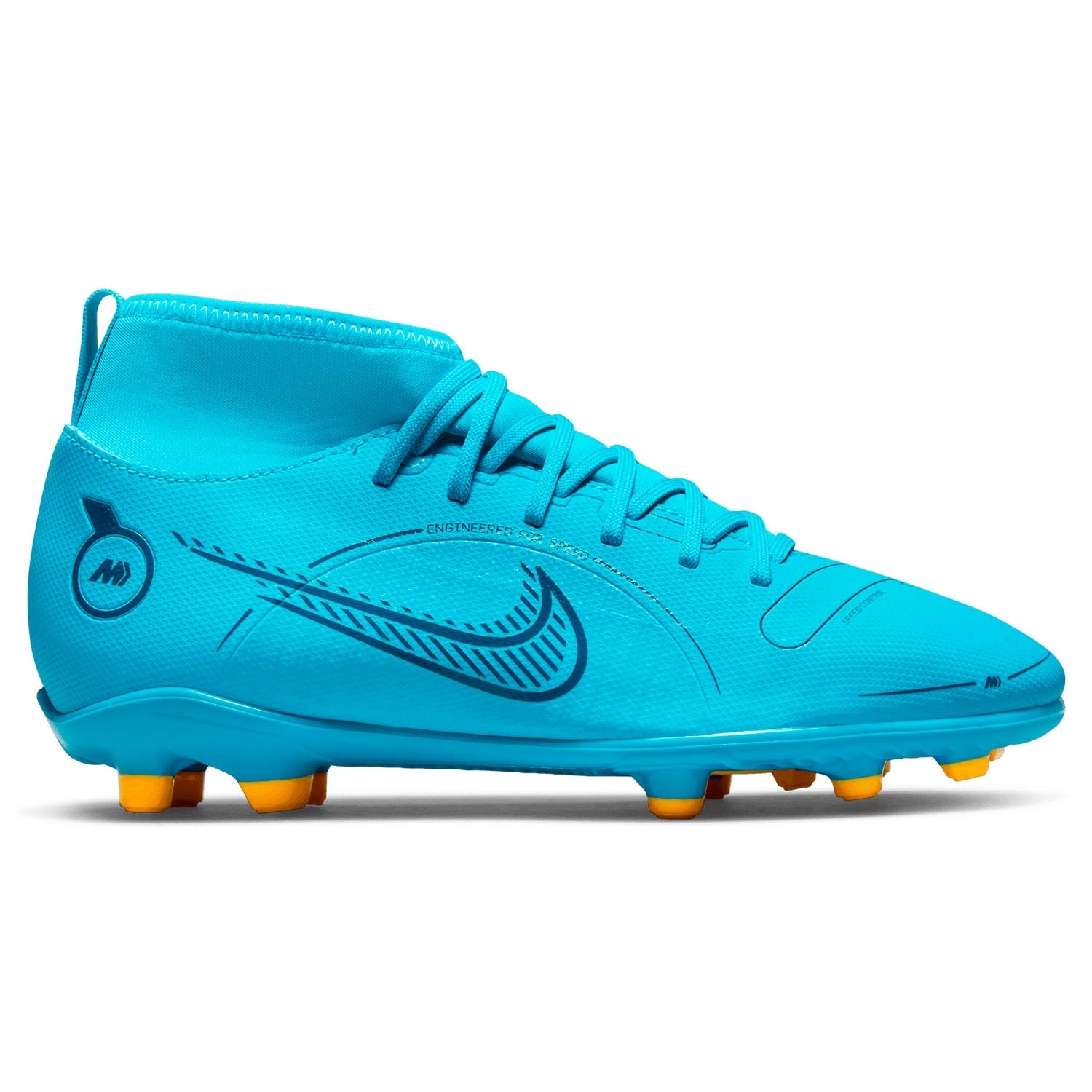 reacción Tanzania Simpático Botas Nike Mercurial Jr Superfly 8 Club FG/MG azules | futbolmaniaKids