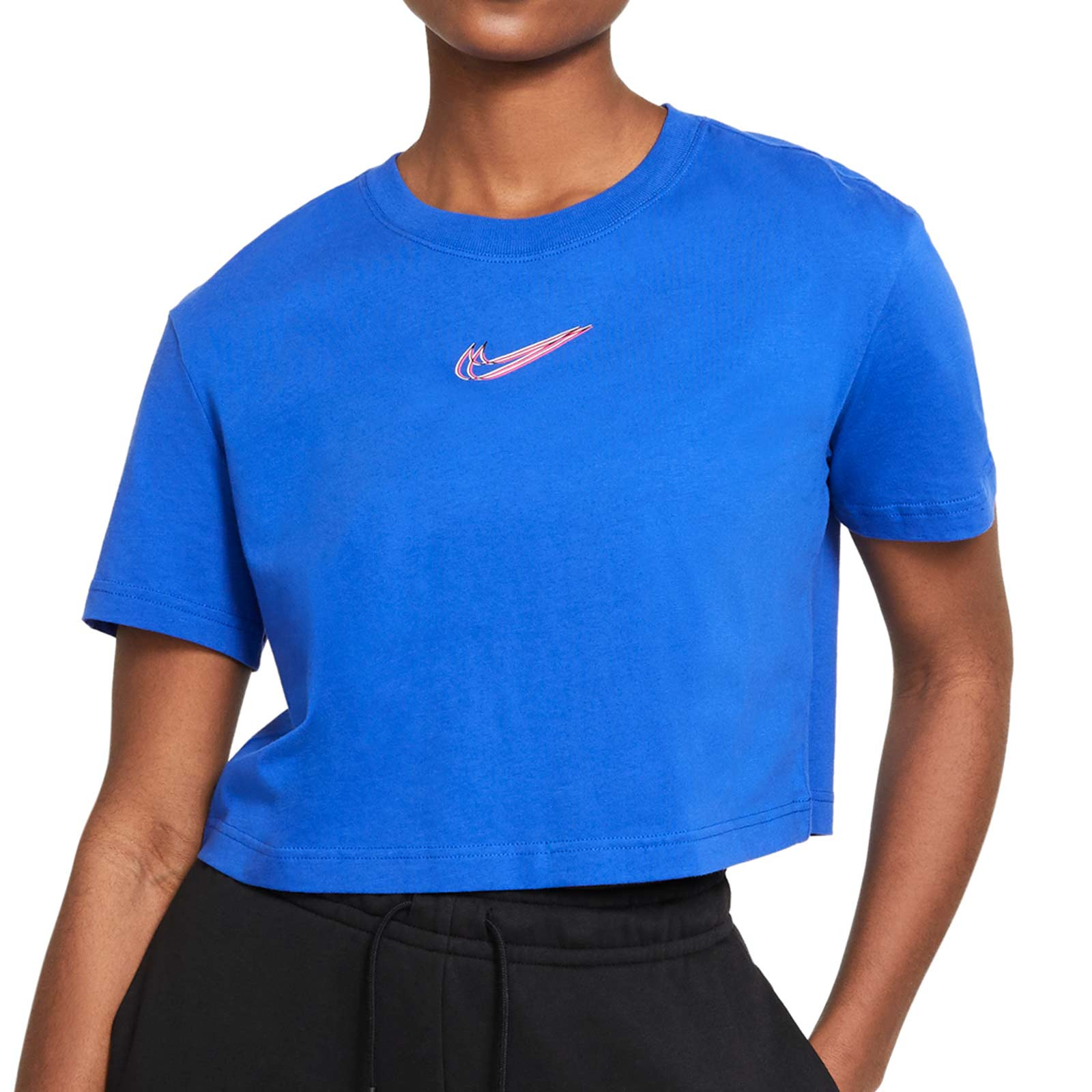 Camiseta Nike Sportswear mujer azul |