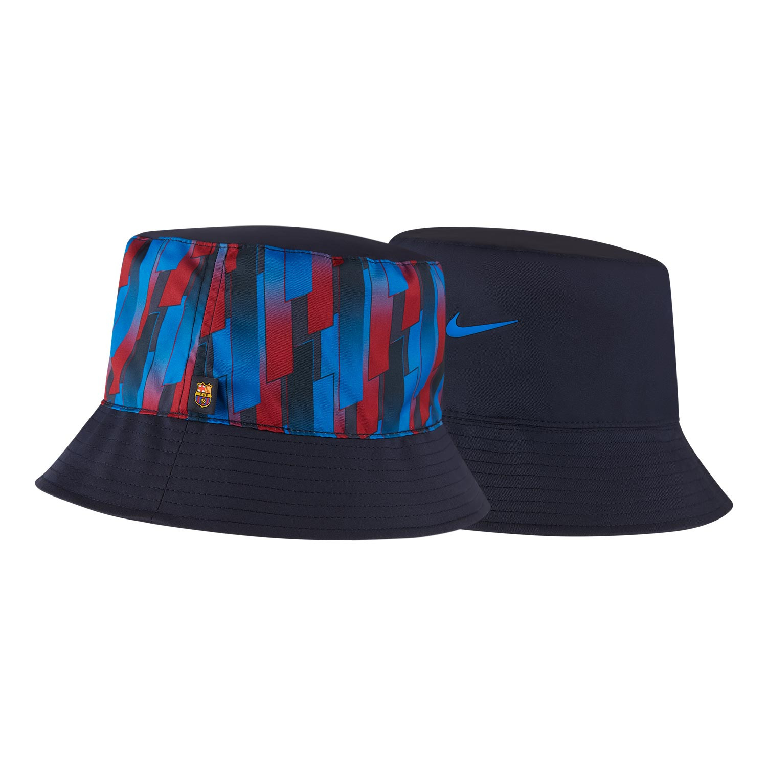Gorro Nike Barcelona Bucket Reversible azul marino |