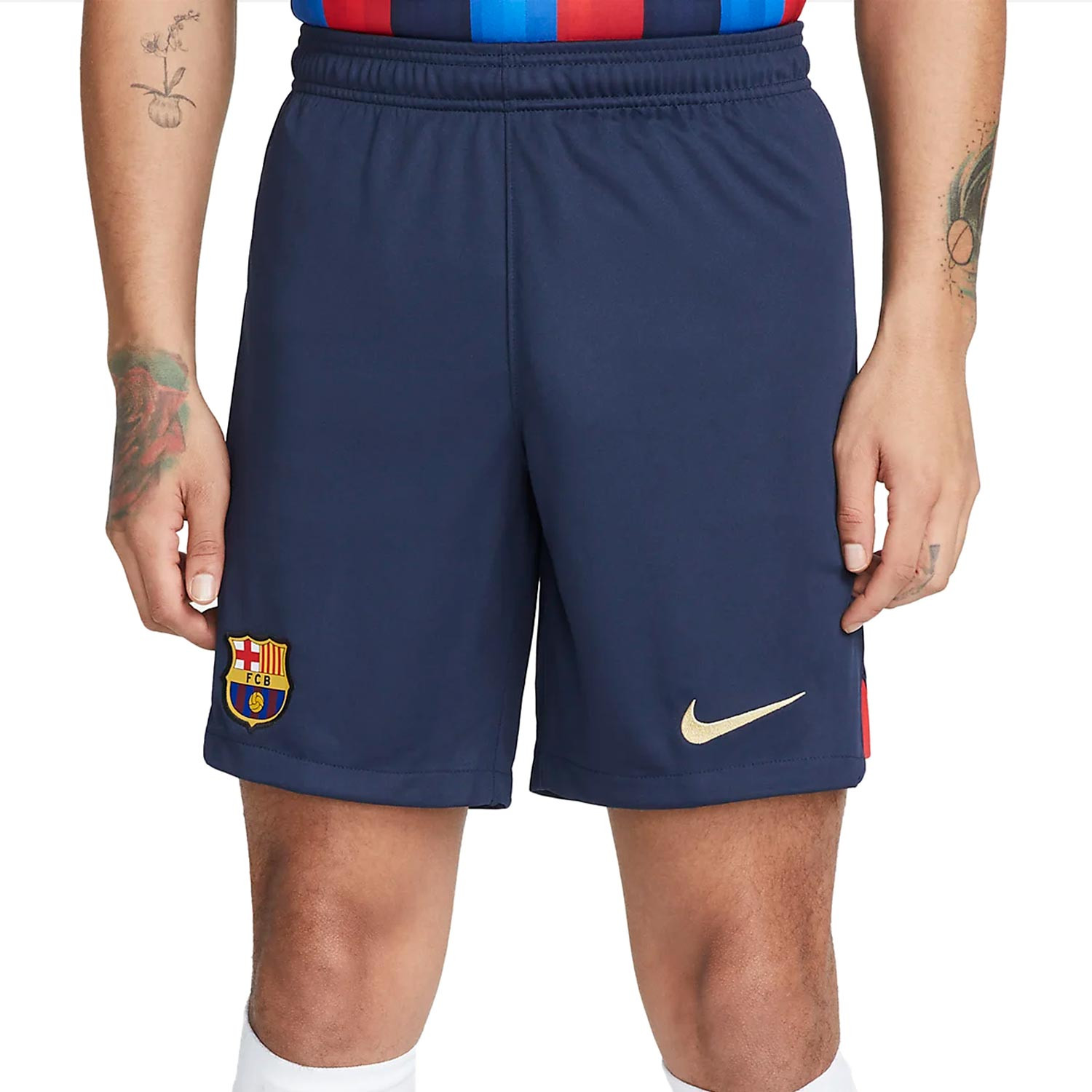 garrapata prima Solicitante Shorts Nike Barcelona 2022 2023 Dri-Fit Stadium marino | futbolmania