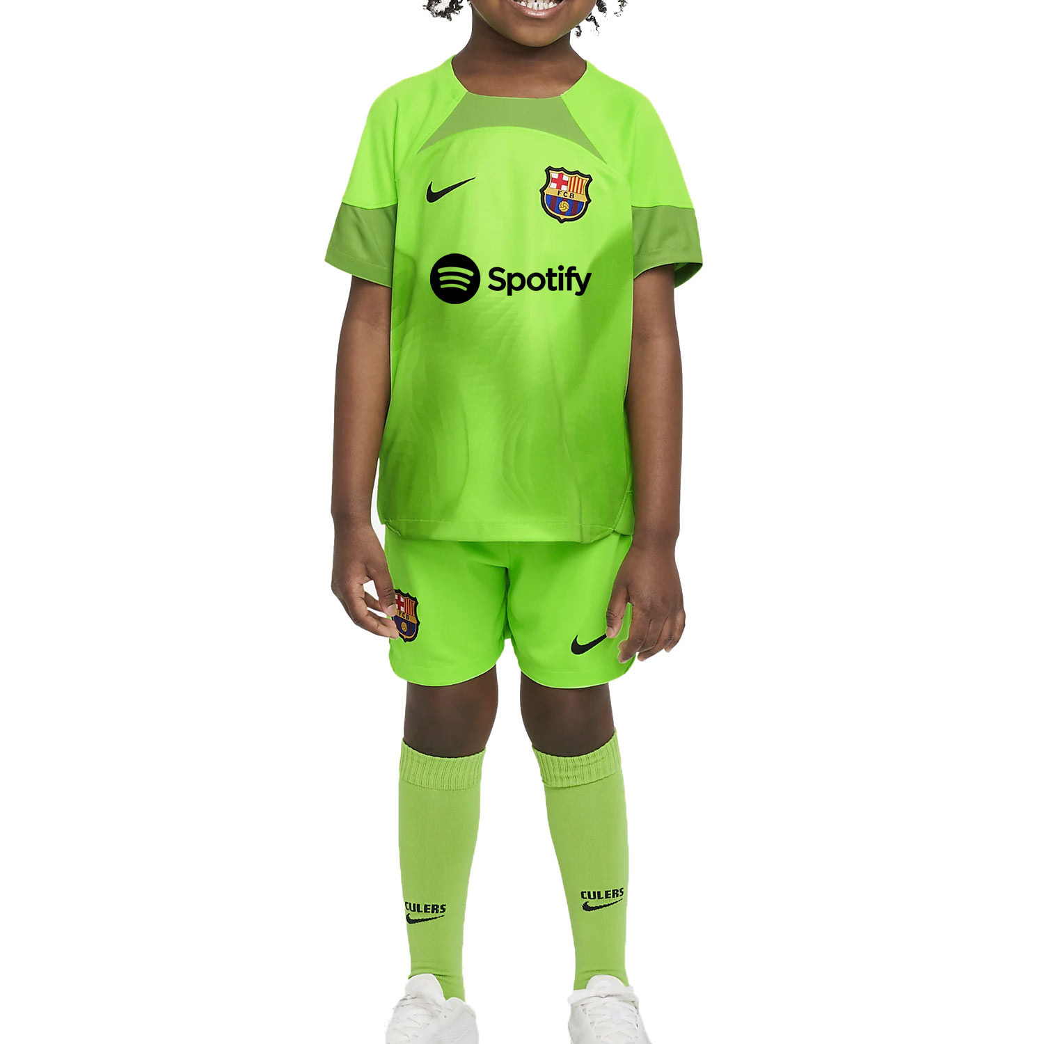 Conjunto niño 3-8 años portero Nike FC Barcelona | futbolmaniaKids