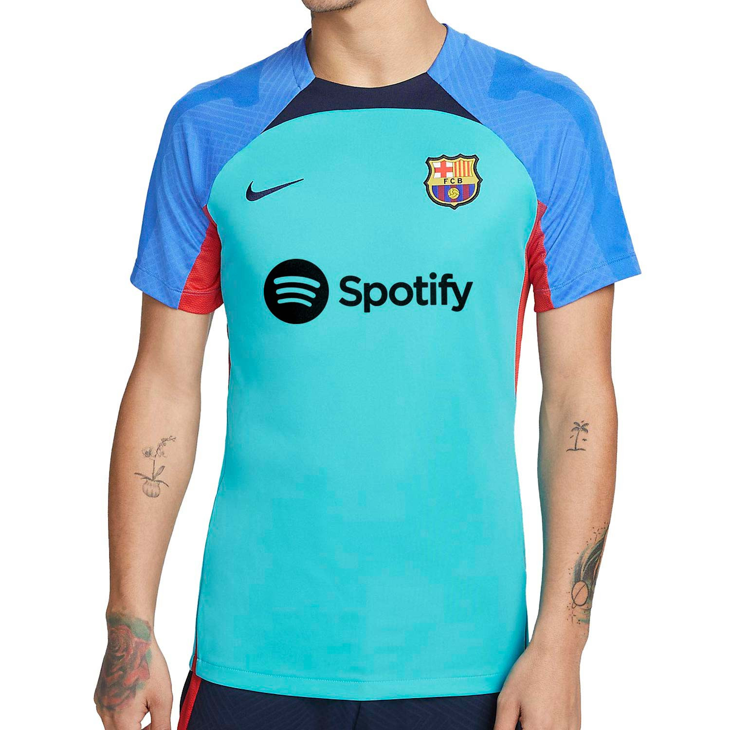 Camiseta entreno Nike Dri-Fit Strike del FC Barcelona |