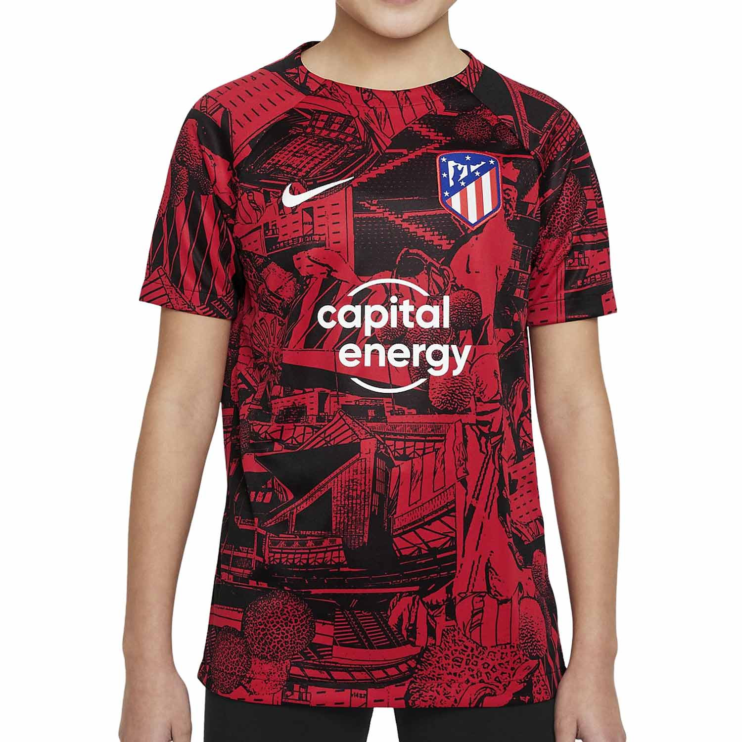 Camiseta Stadium de la 2ª equipación del Atlético de Madrid 2021-22 - Niños
