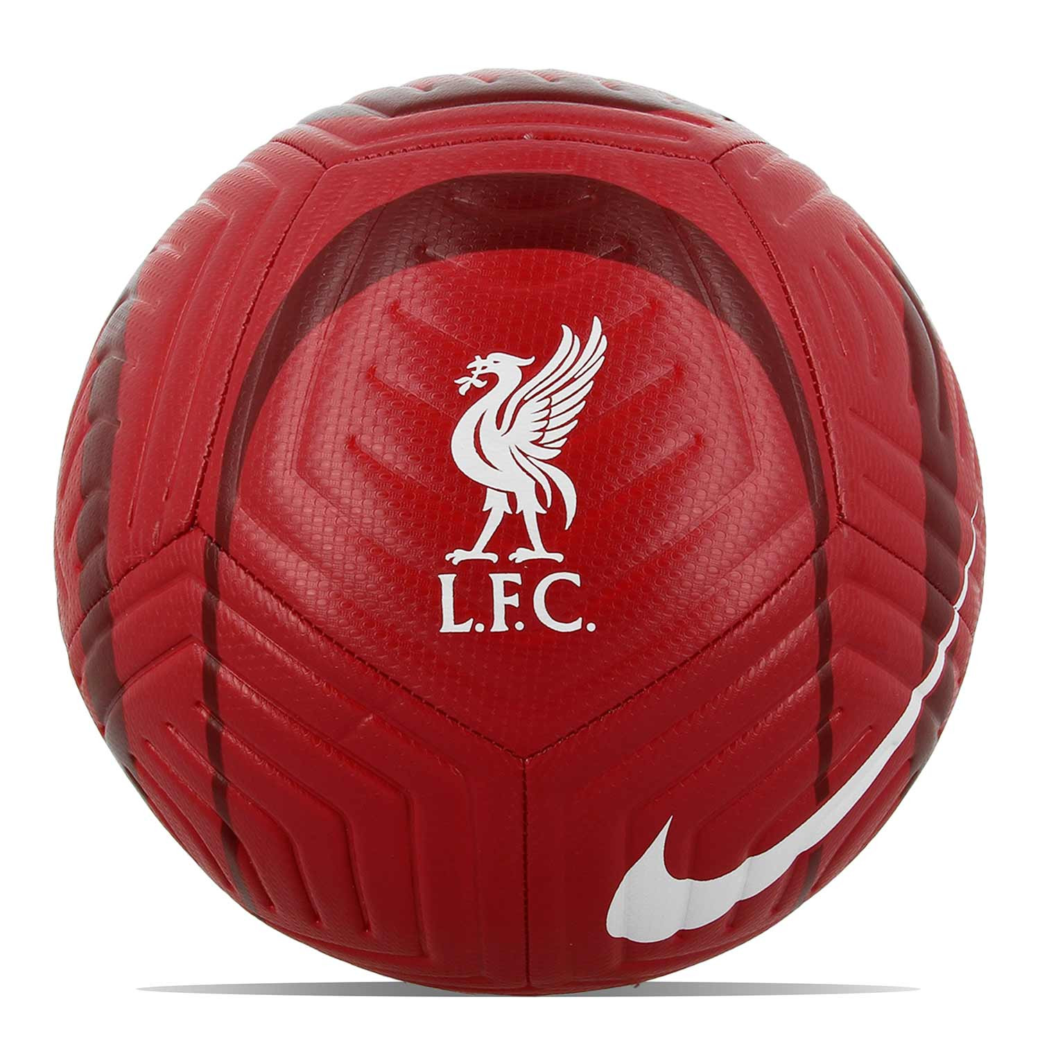 Saco terraza carne Balón Nike Liverpool Strike talla 5 rojo | futbolmania