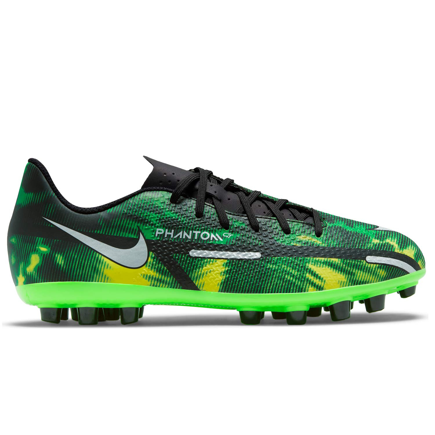 Botas Nike Jr SW AG verde negro | futbolmaniaKids