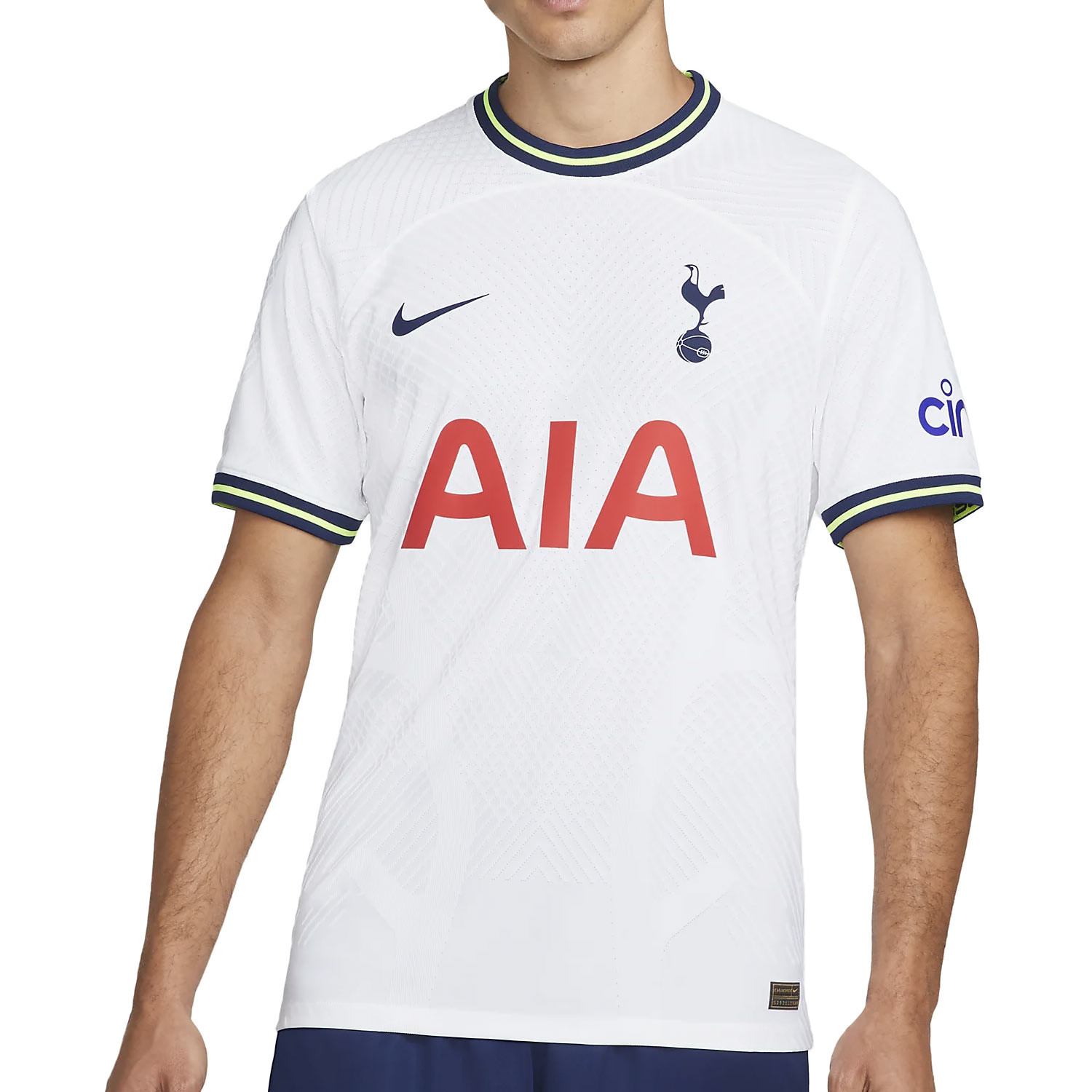 pellizco distancia árabe Camiseta Nike Tottenham 2022 2023 Dri-Fit Stadium blanca | futbolmania